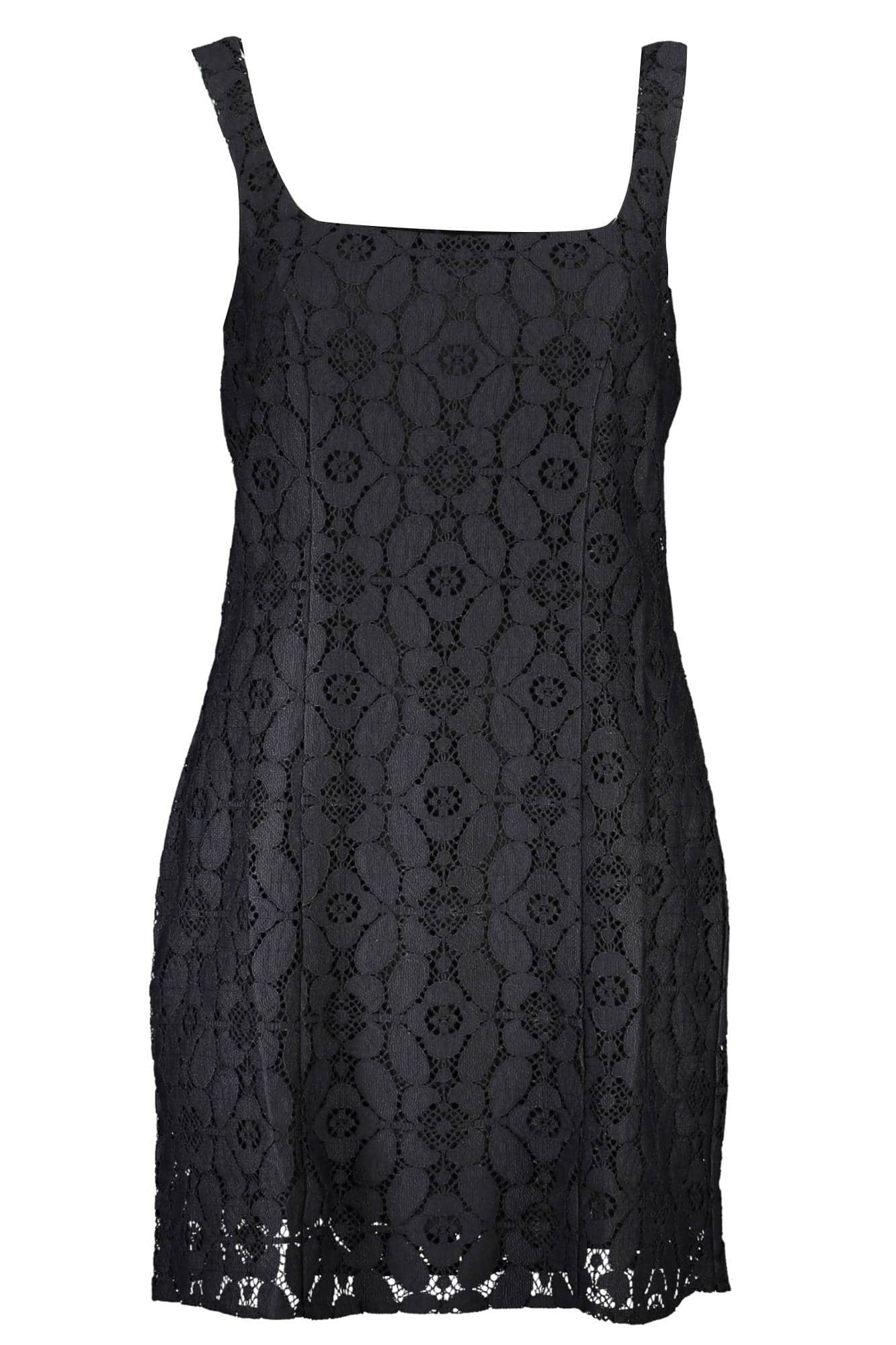 Desigual corto vestido mujer negro