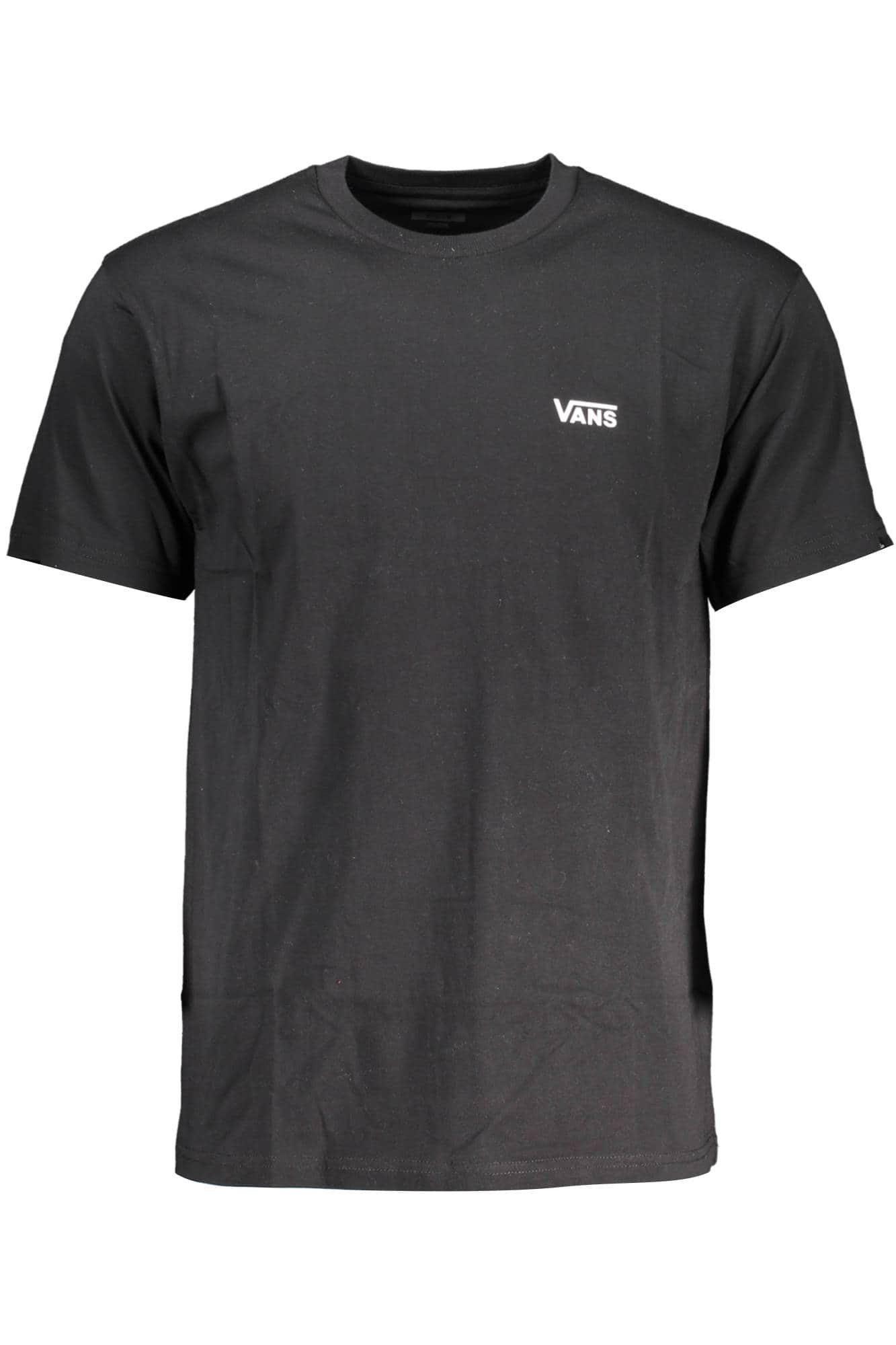 Vans manga corta t-camisa hombre negro