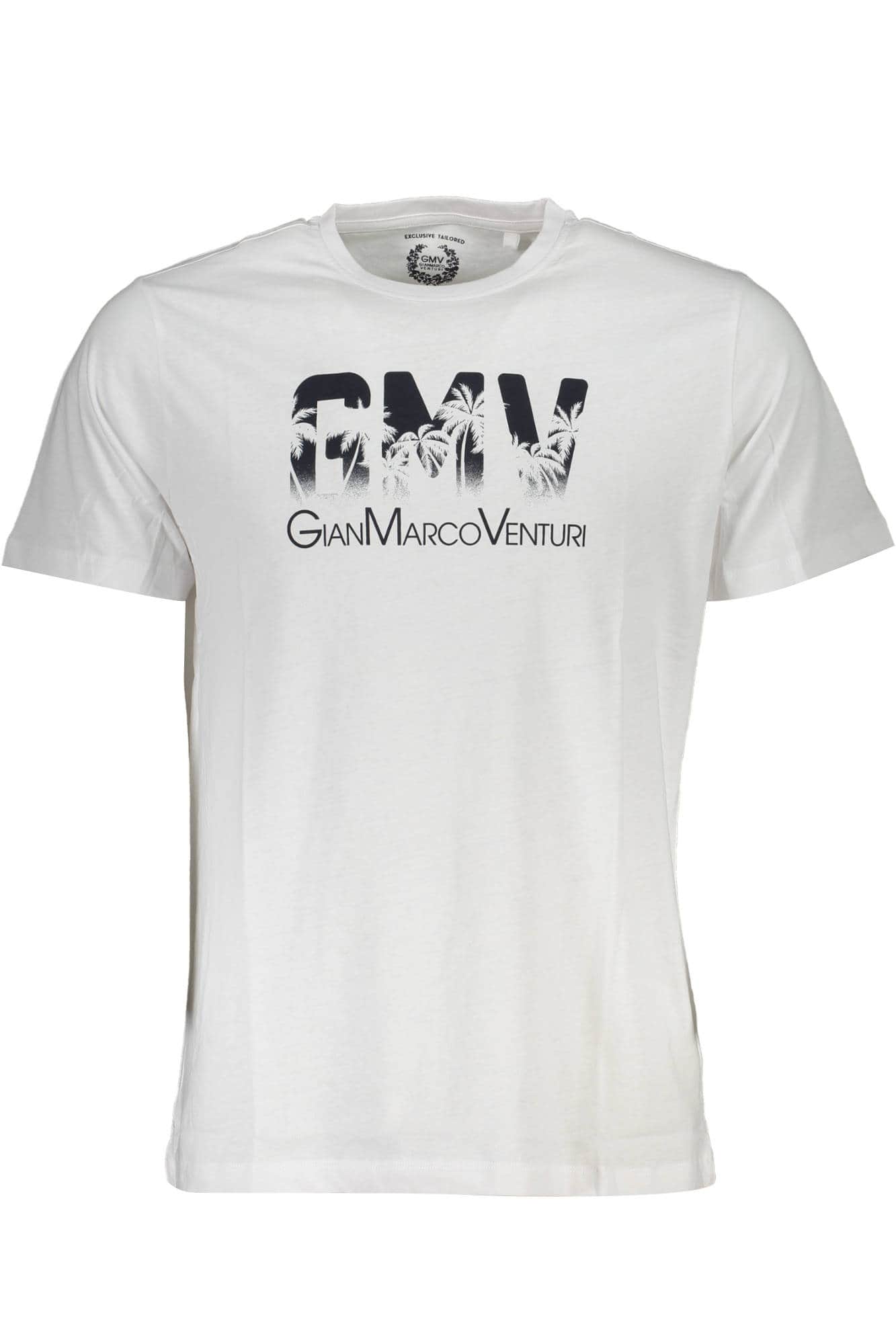 Gian Marco Venturi hombre manga corta t-camisa blanco