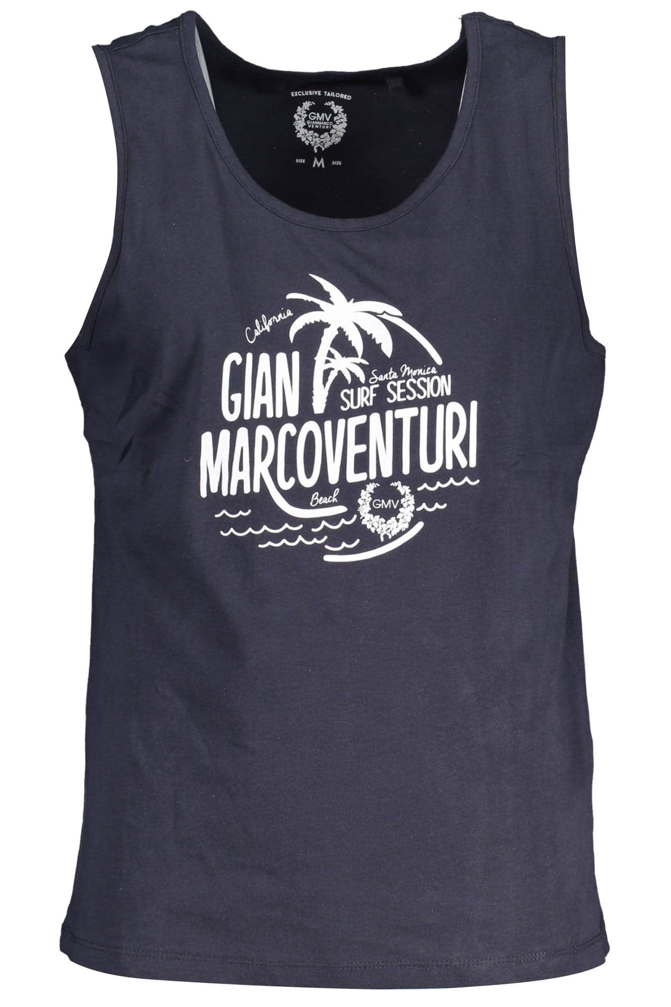 Gian Marco Venturi hombre azul camiseta de tirantes