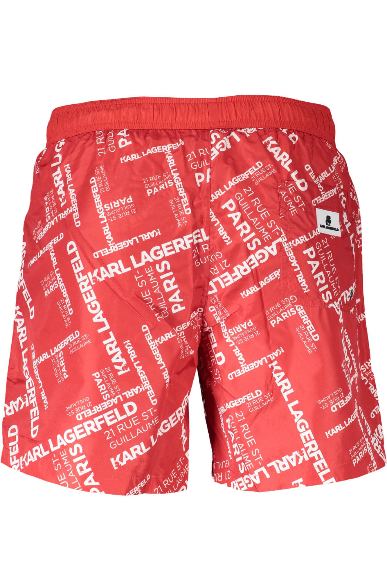 Karl Lagerfeld ropa de baño bañador hombre bottom rojo