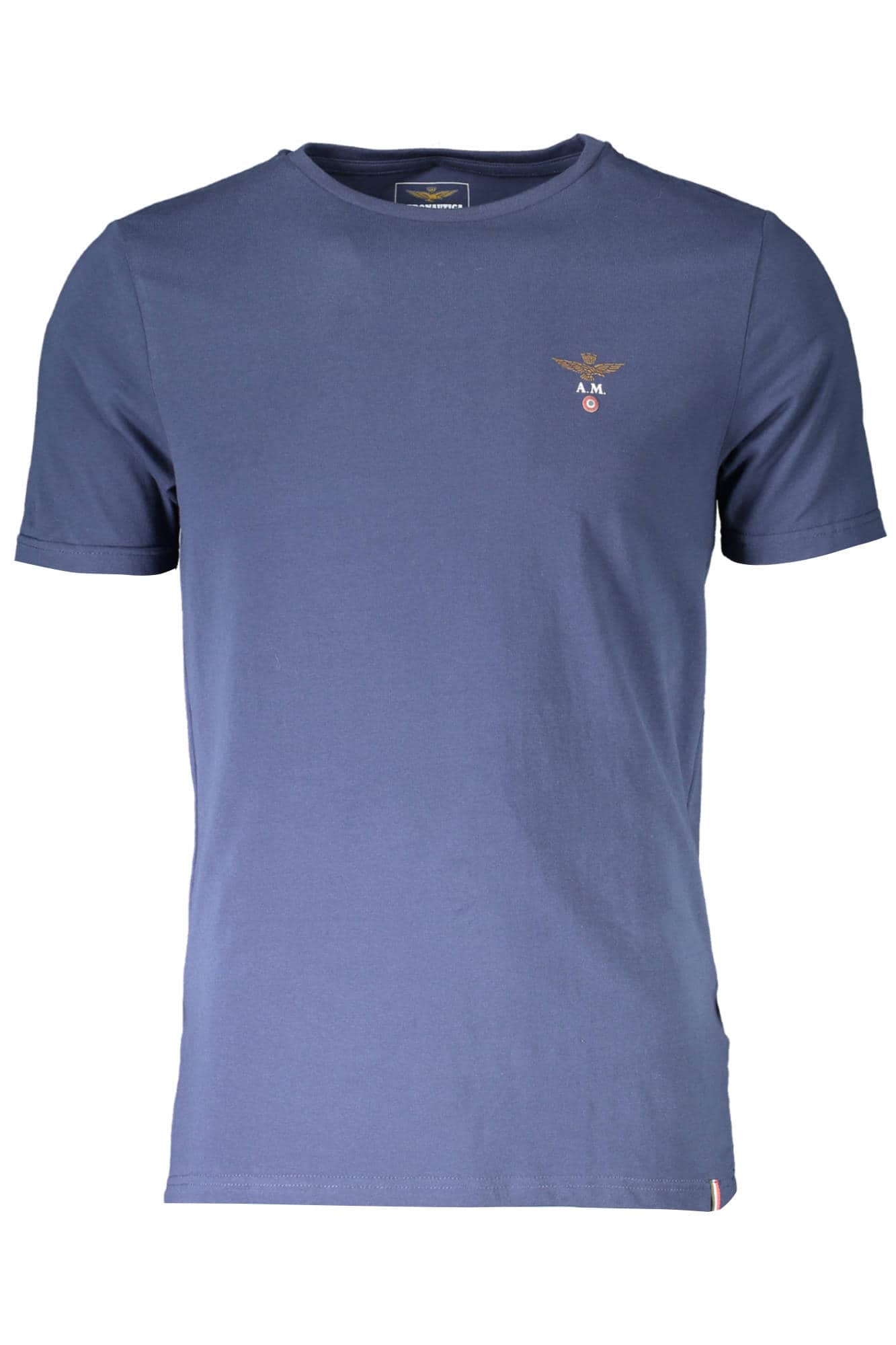 Aeronautica Militare hombre azul outdoor t-camisa