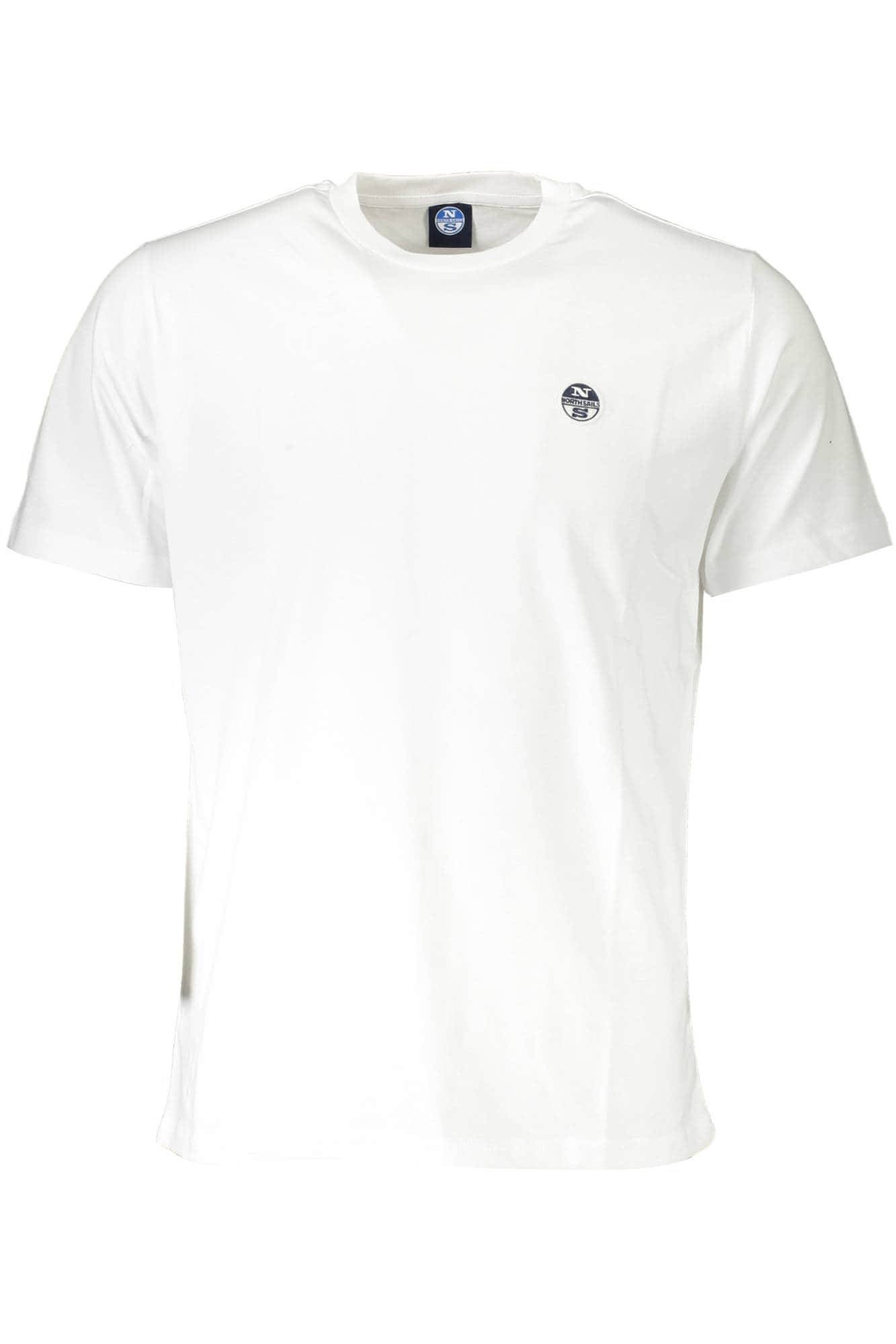 North Sails manga corta t-camisa hombre blanco