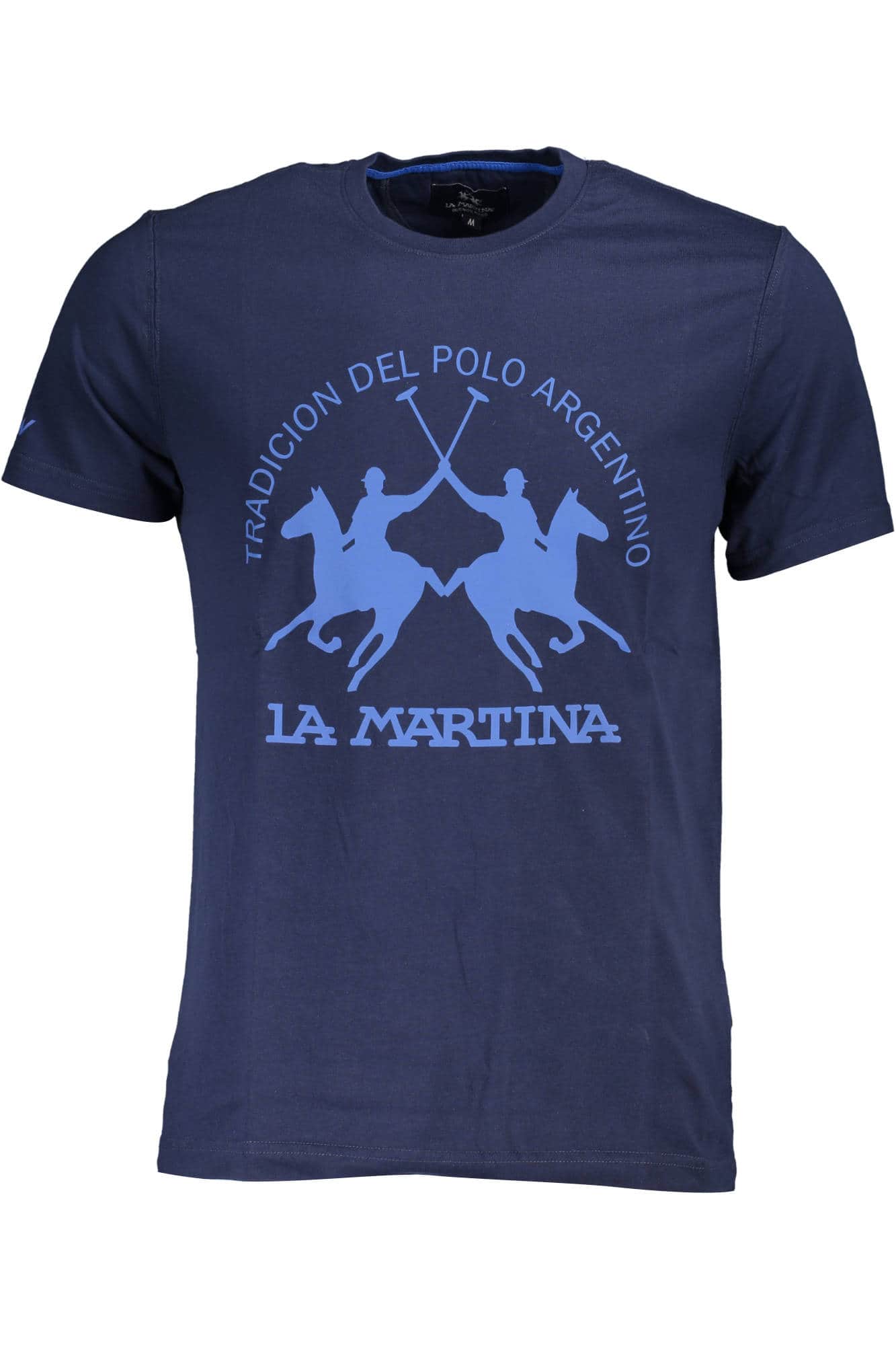 La Martina hombre manga corta t-camisa azul