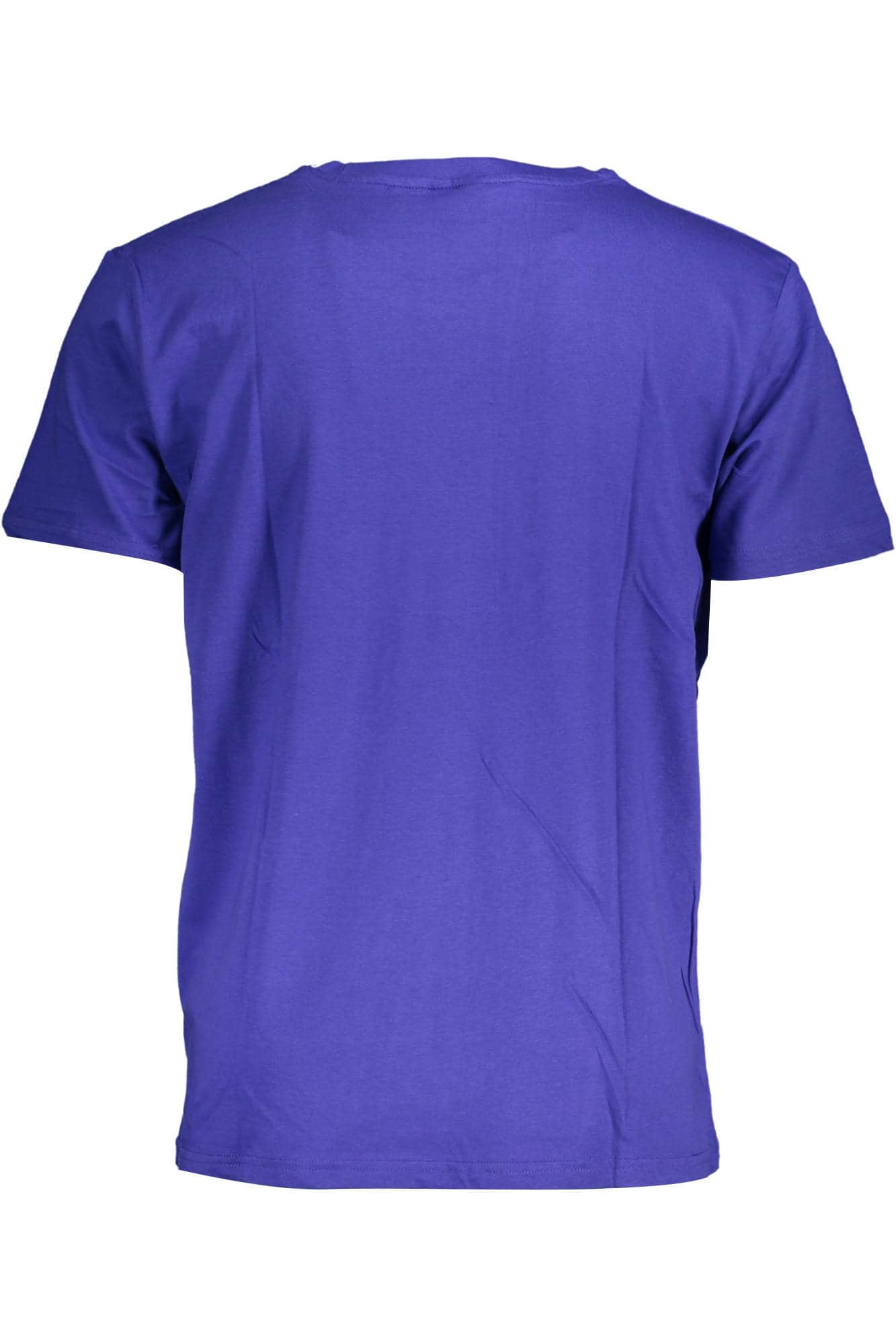 Norway 1963 hombre manga corta t-camisa azul
