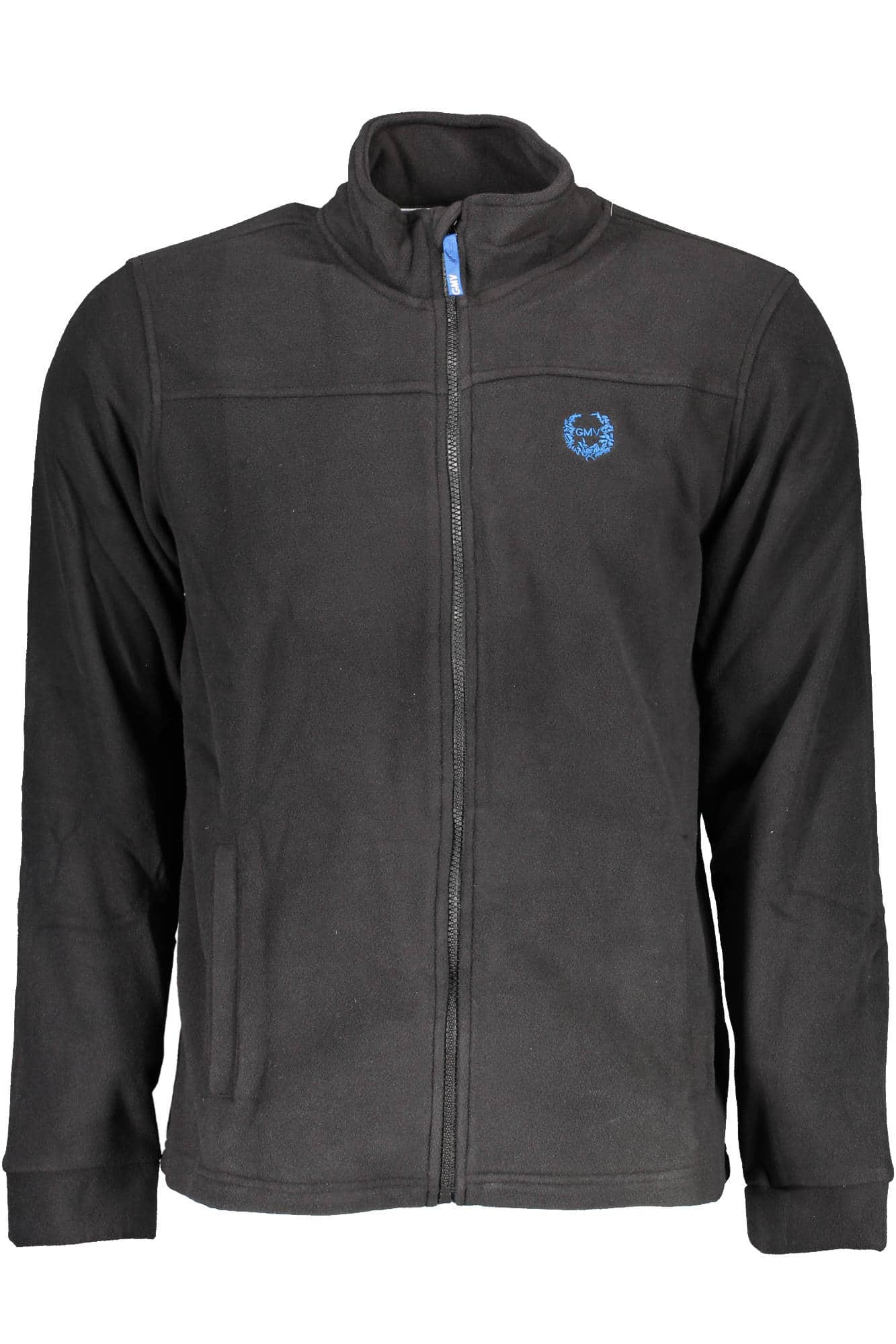 Gian Marco Venturi hombre negro con cremallera sudadera