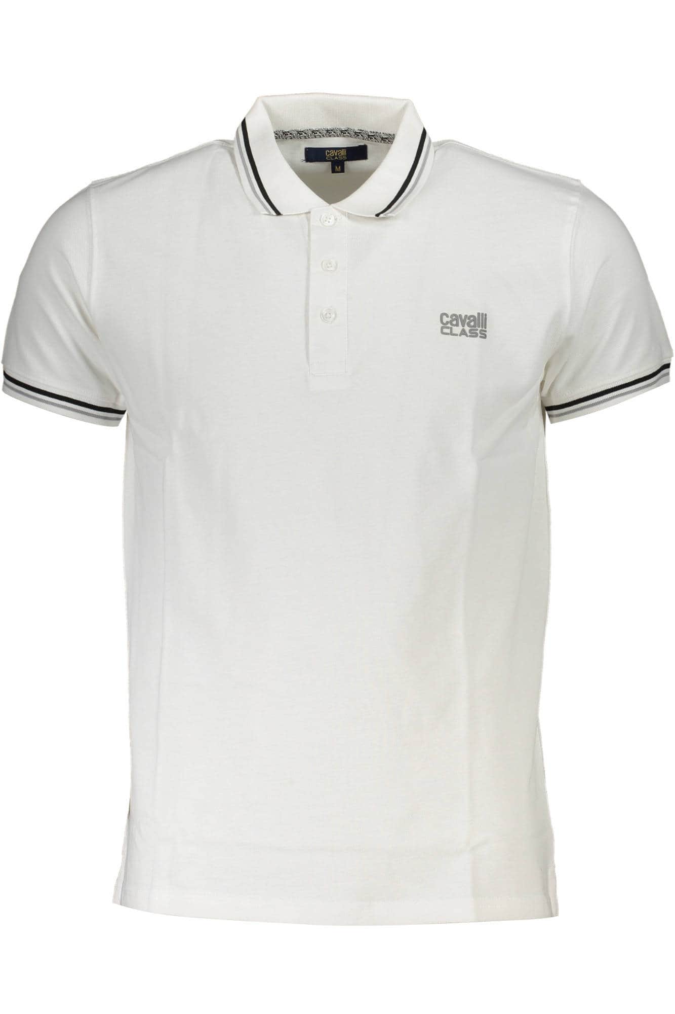 Cavalli Class polo manga corta hombre blanco
