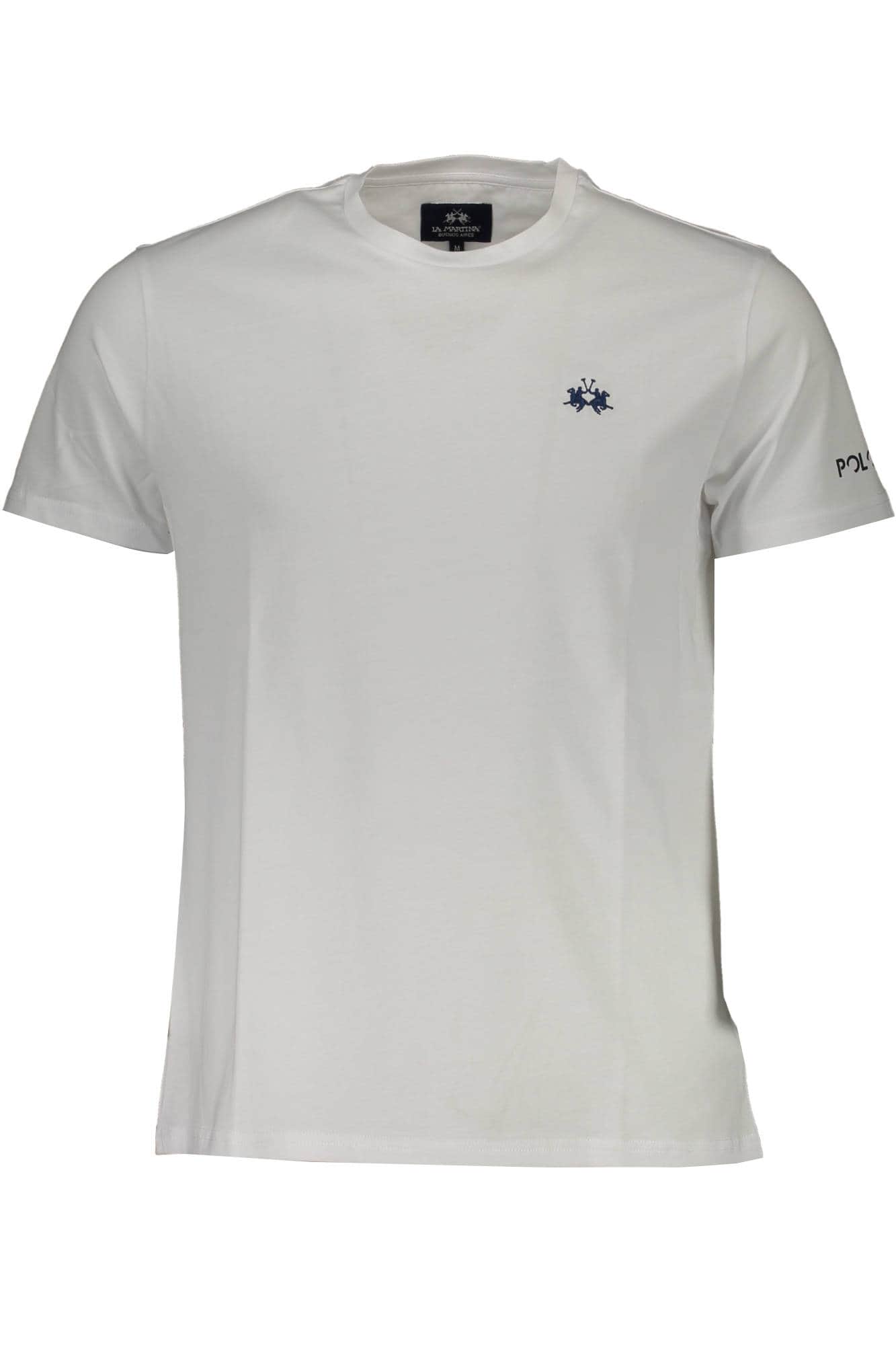 La Martina hombre manga corta t-camisa blanco