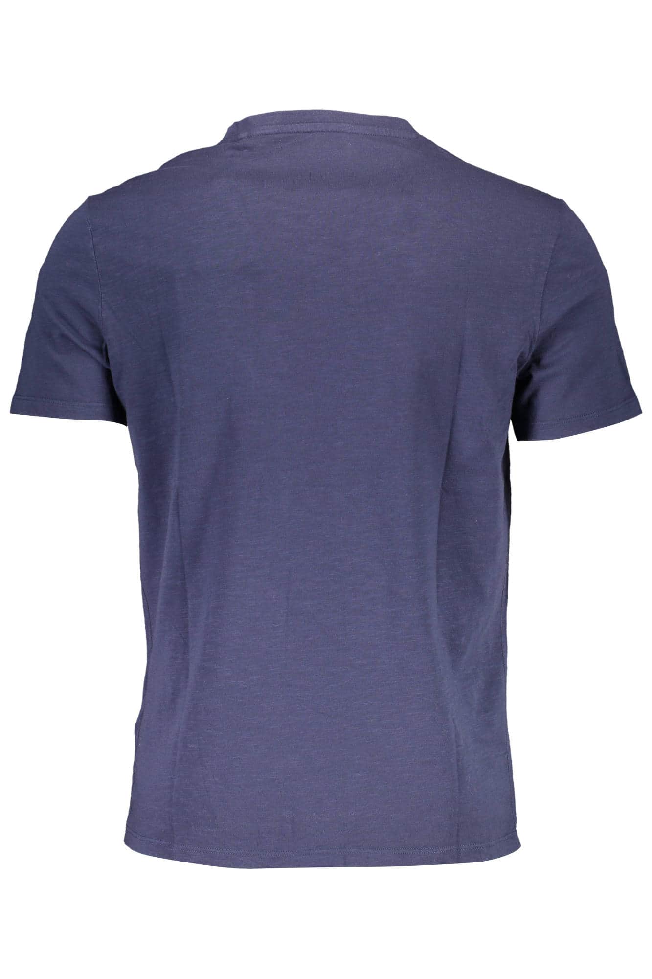 Guess vaqueros manga corta t-camisa hombre azul