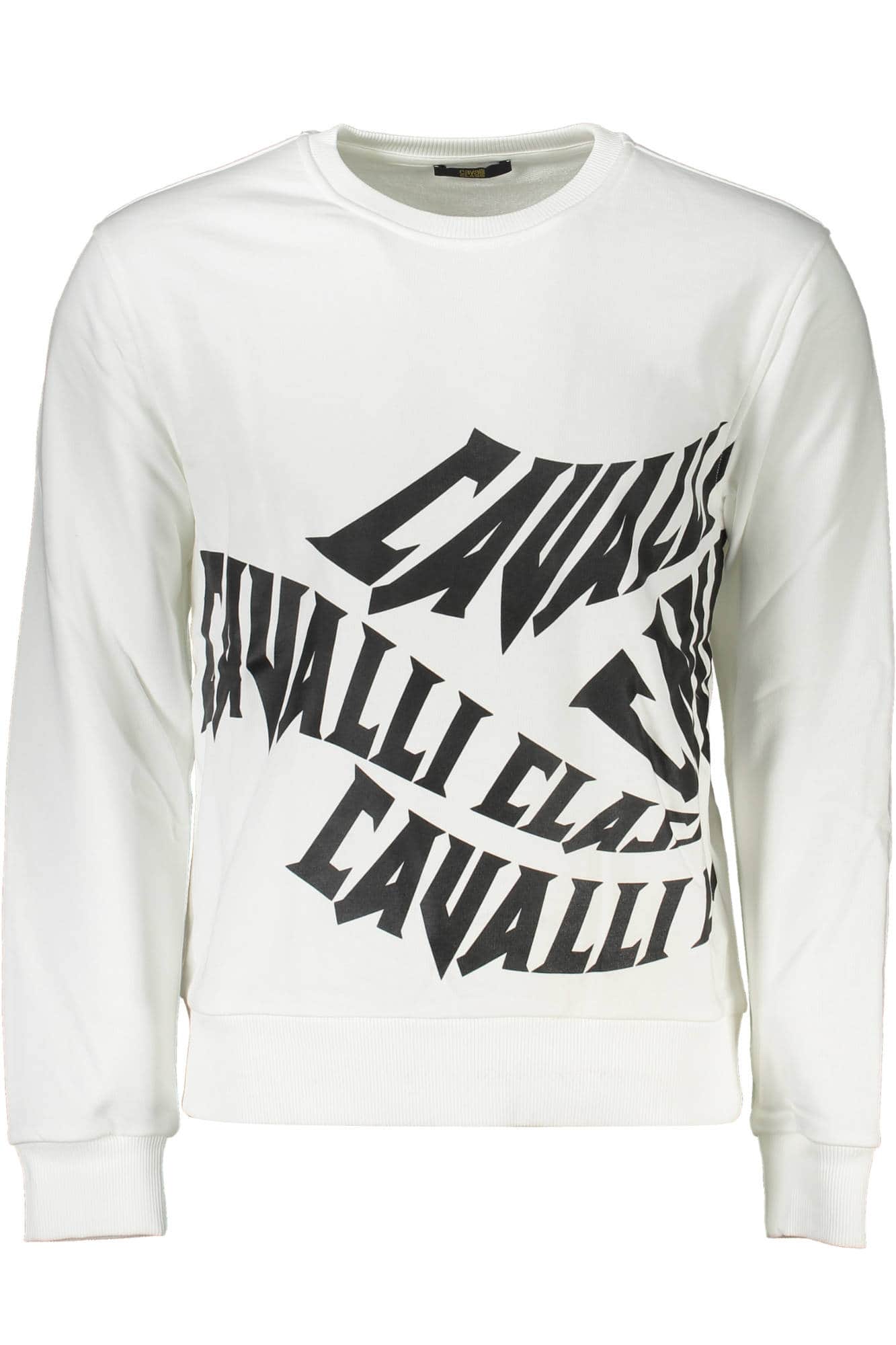 Cavalli Class sudadera sin cremallera hombre blanco