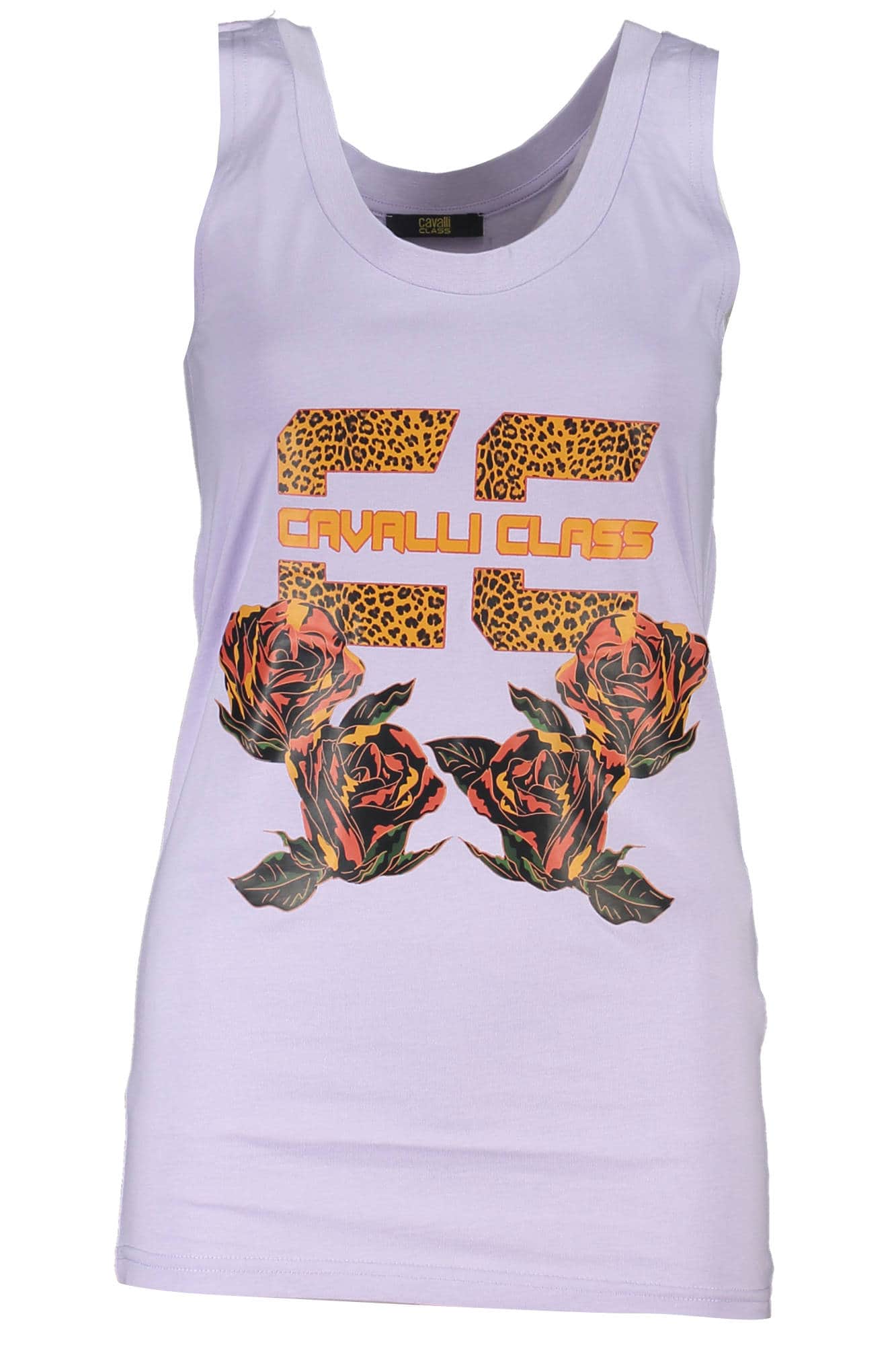 Cavalli Class mujer morado camiseta de tirantes
