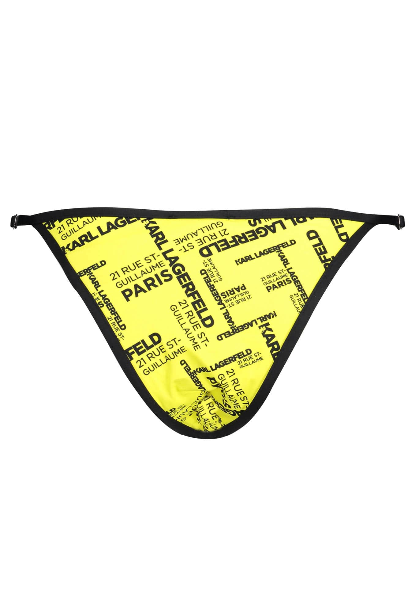 Karl Lagerfeld ropa de baño braguita de bikini mujer amarillo