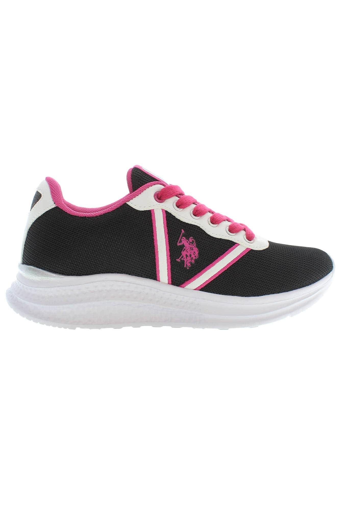 US Polo Assn. mujer negro zapatillas deportivas