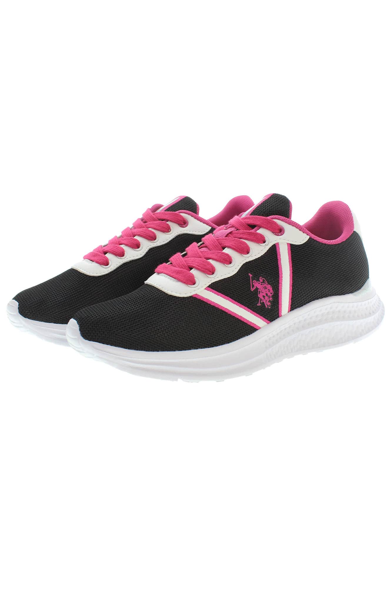 US Polo Assn. mujer negro zapatillas deportivas