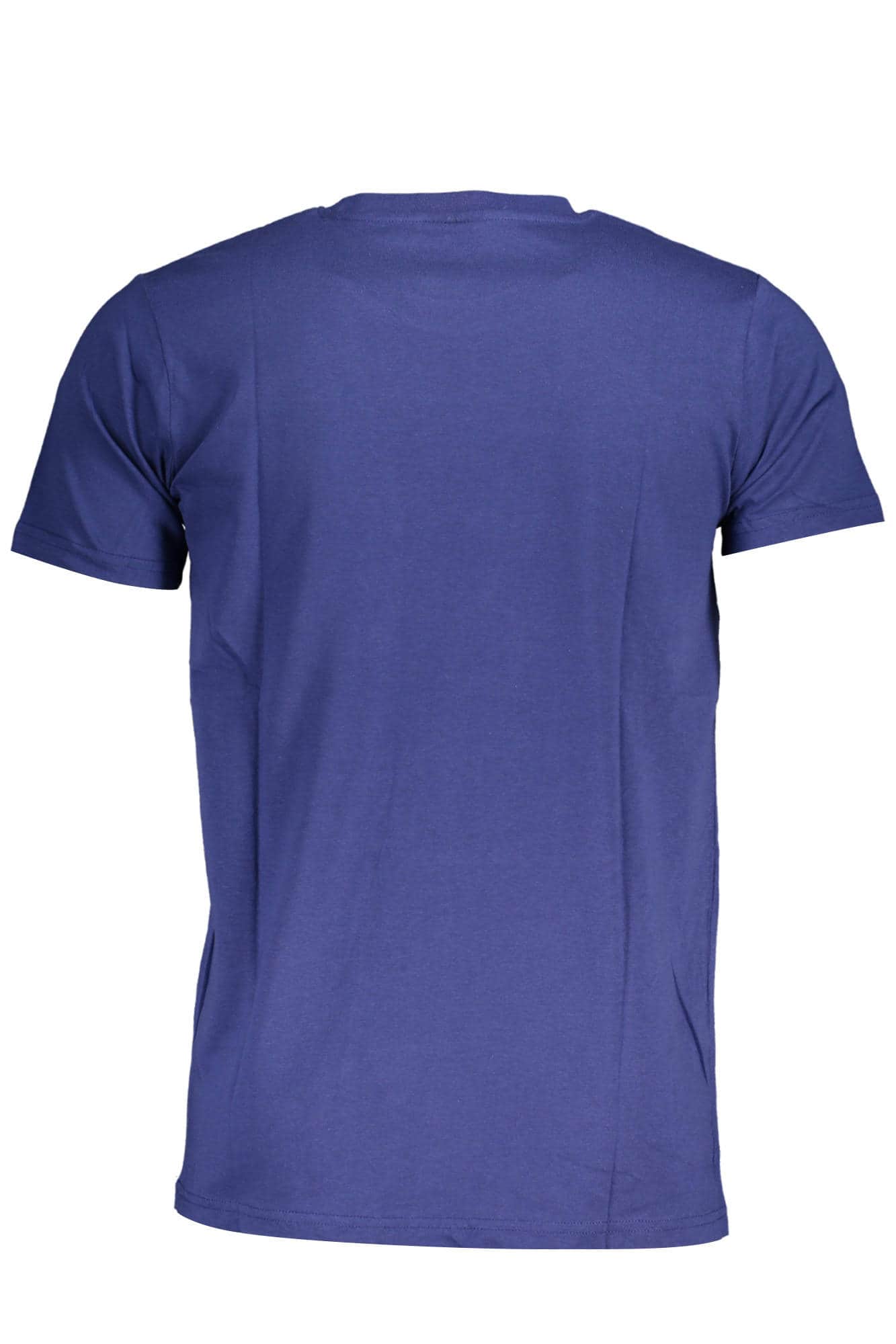 Norway 1963 hombre manga corta t-camisa azul