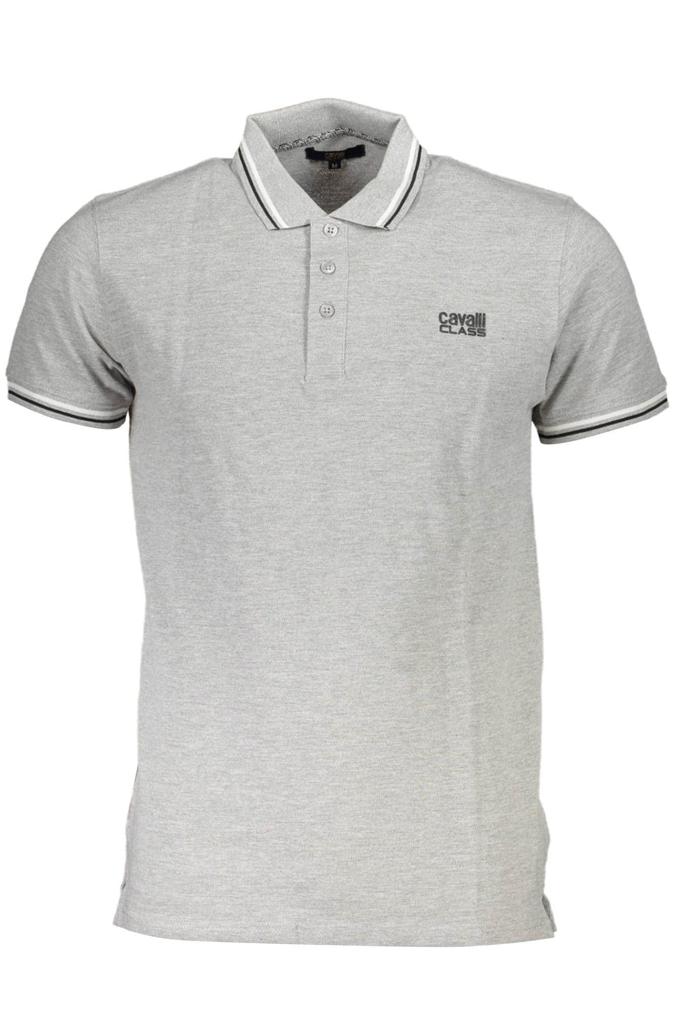 Cavalli Class polo manga corta hombre gris