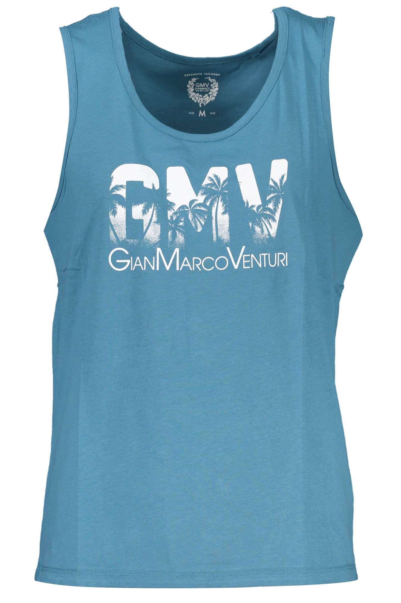 Gian Marco Venturi hombre azul camiseta de tirantes