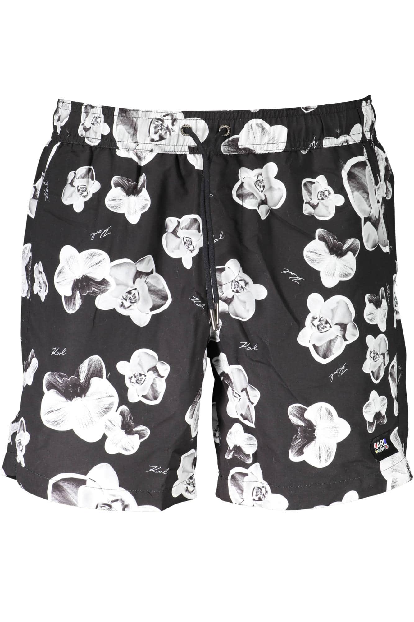 Karl Lagerfeld ropa de baño bañador negro hombre bottom