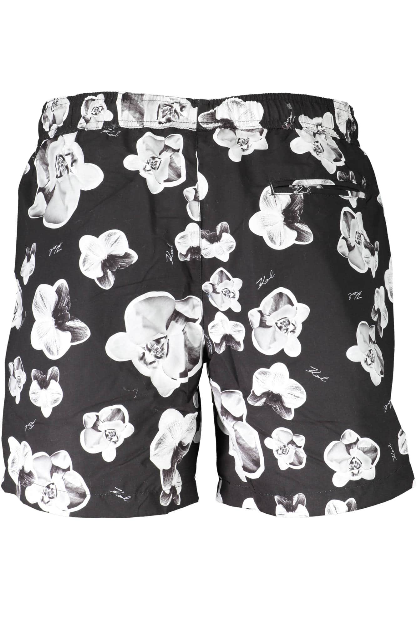 Karl Lagerfeld ropa de baño bañador negro hombre bottom