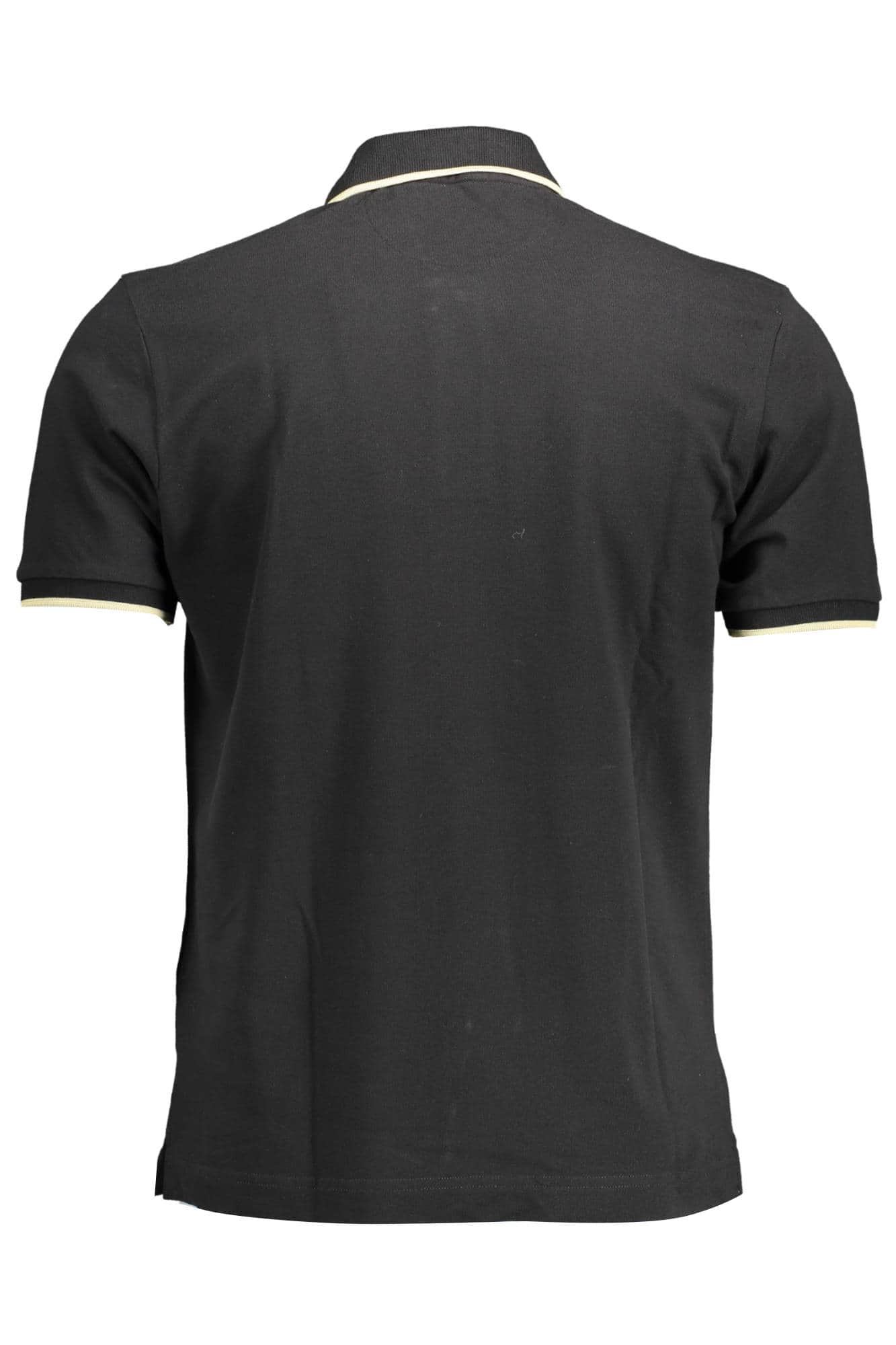 La Martina hombre manga corta polo negro