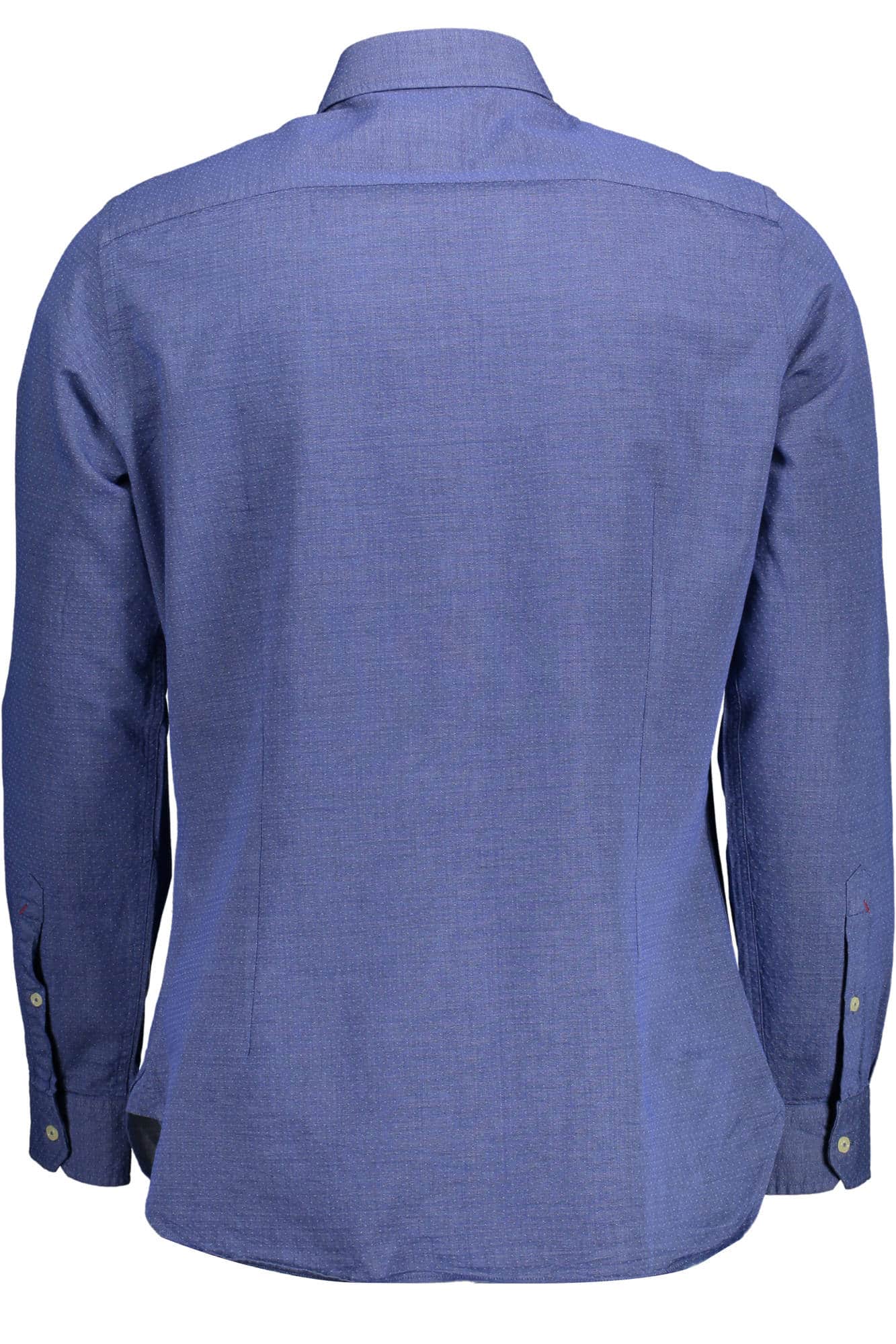 US Polo Assn. hombre azul manga larga camisa