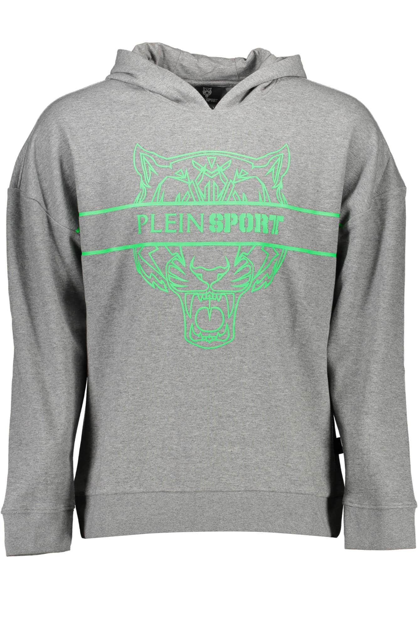 Plein Sport hombre sin cremallera sudadera gris