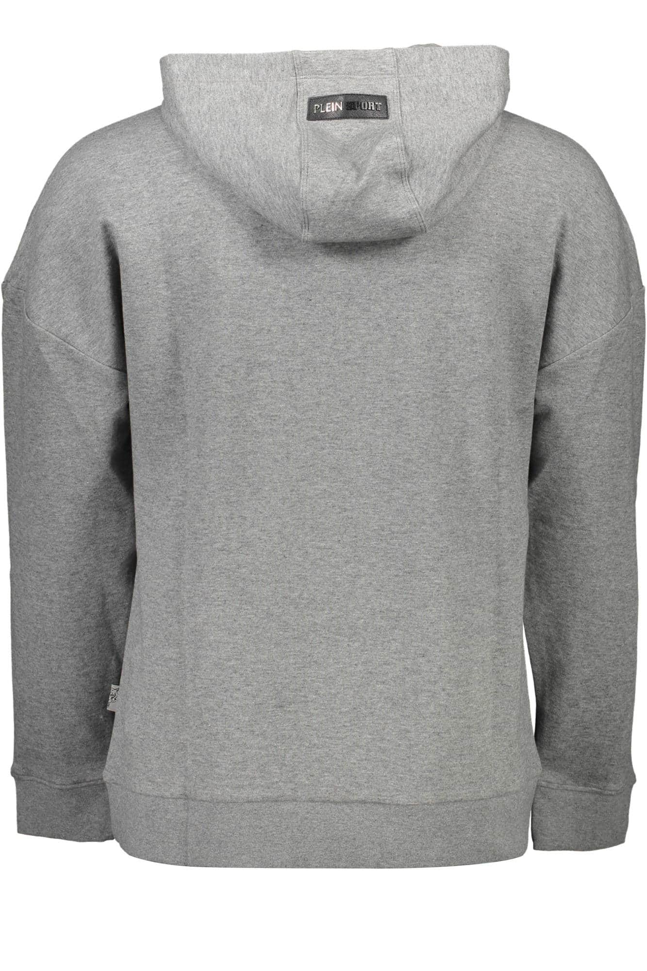 Plein Sport hombre sin cremallera sudadera gris