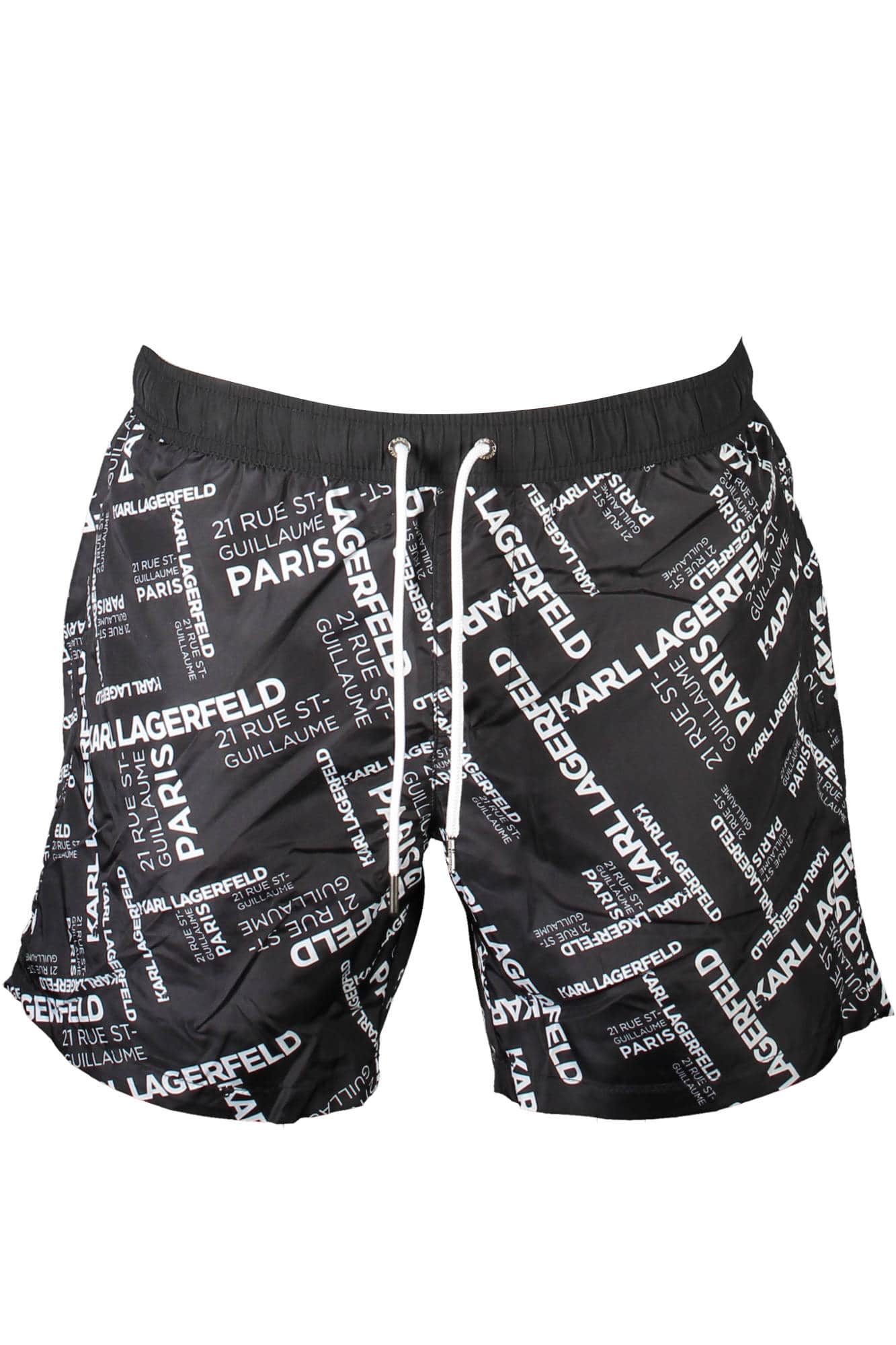 Karl Lagerfeld ropa de baño bañador negro hombre bottom
