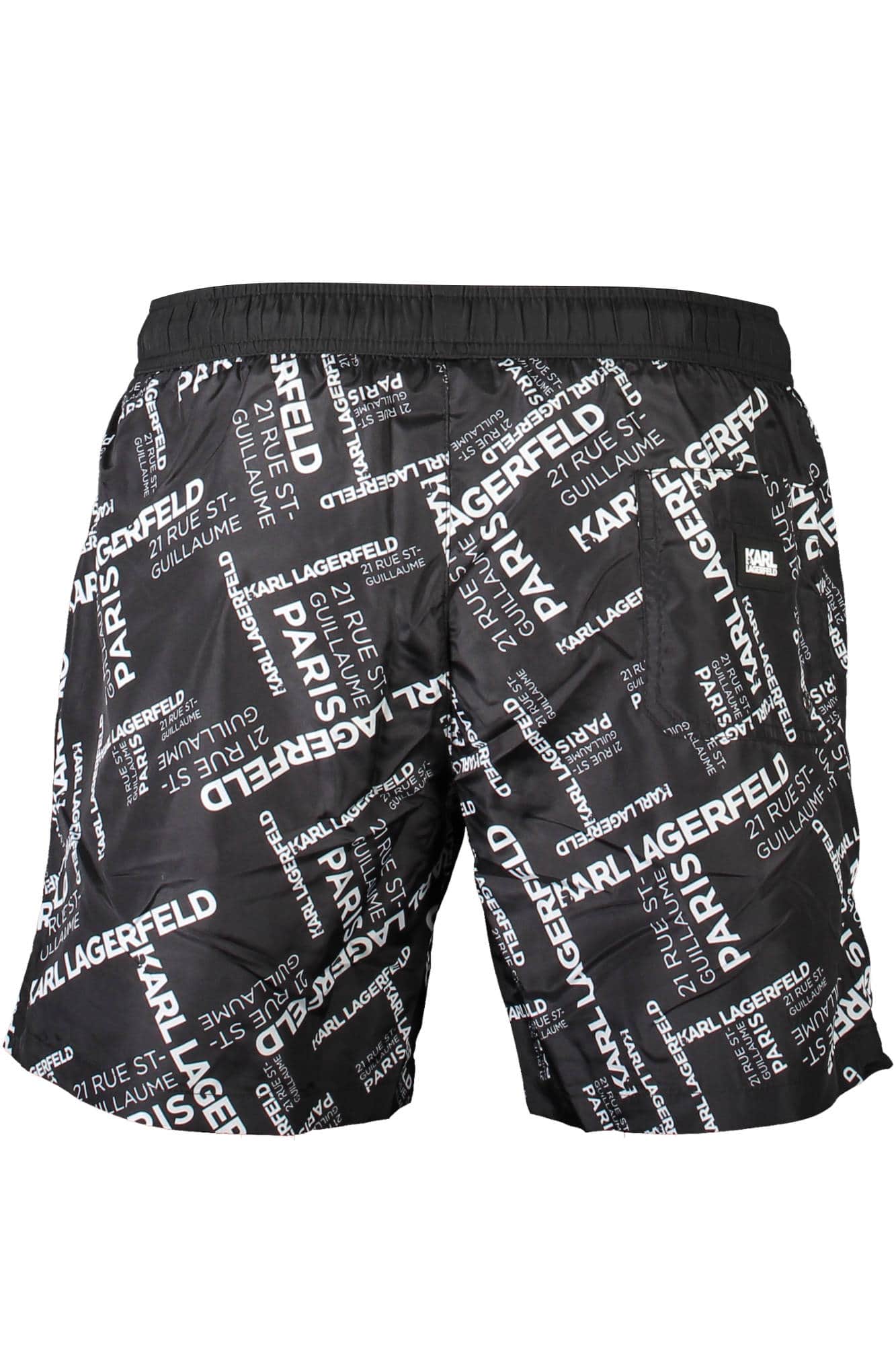 Karl Lagerfeld ropa de baño bañador negro hombre bottom
