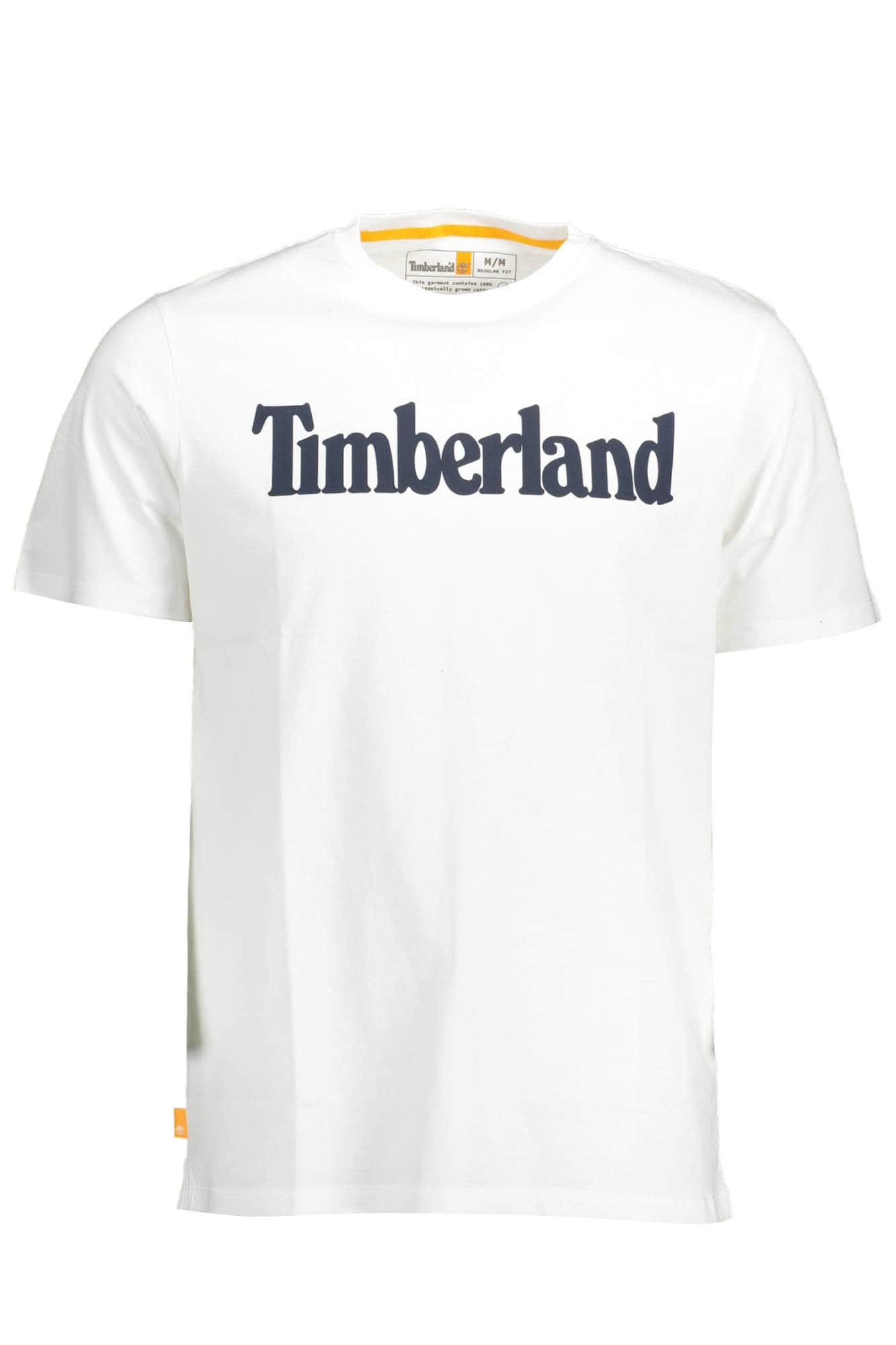 Timberland manga corta t-camisa hombre blanco