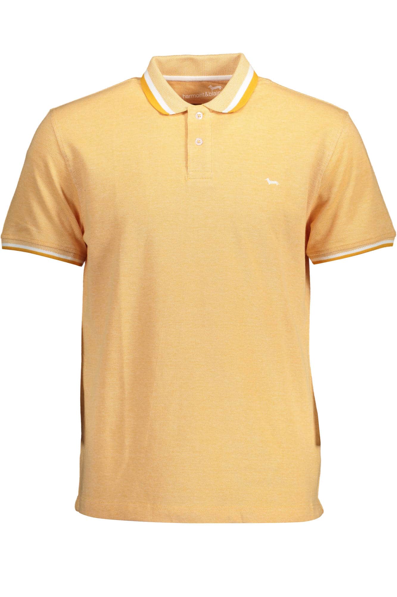 Harmont & Blaine hombre naranja manga corta polo