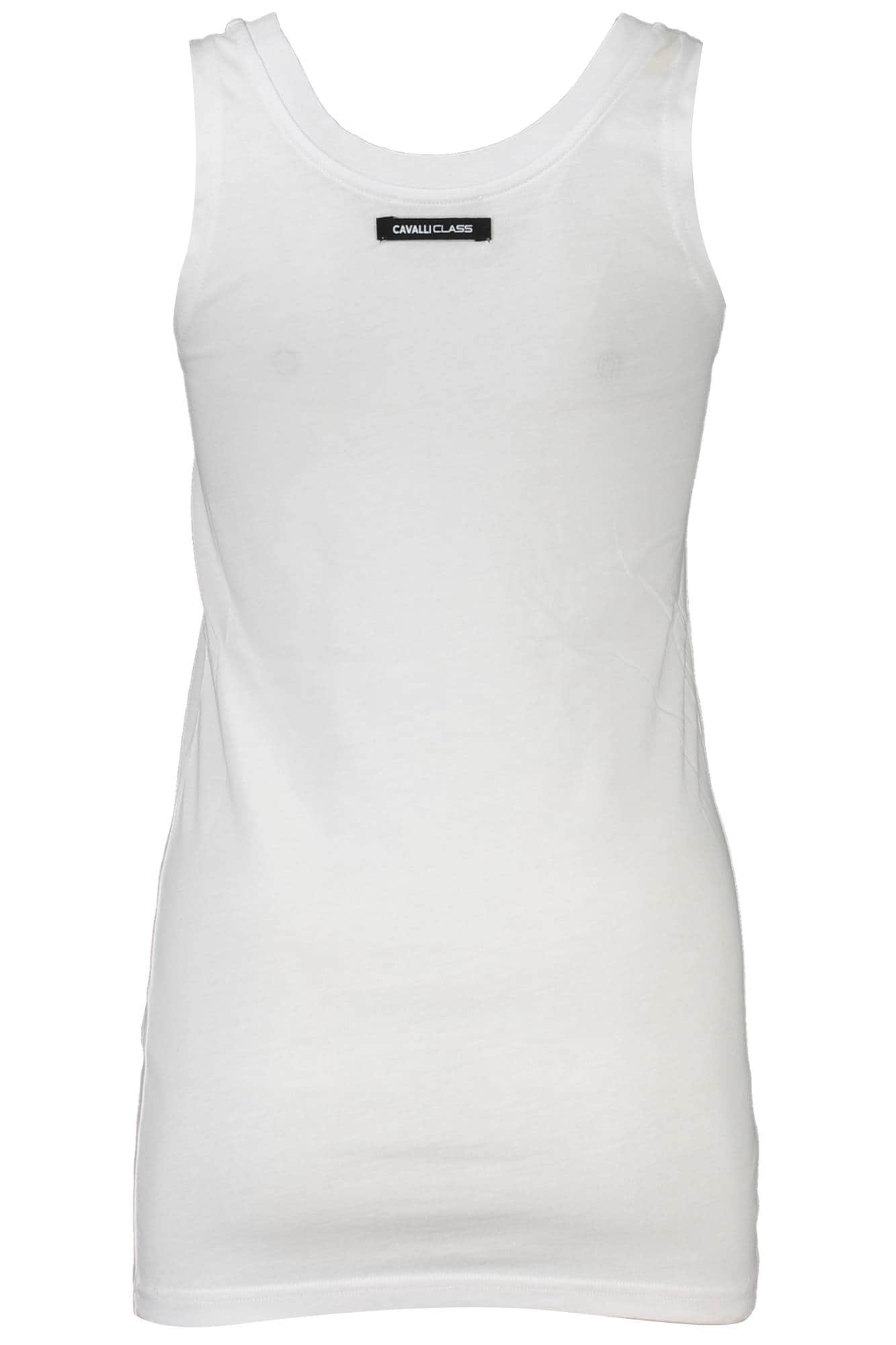 Cavalli Class mujer camiseta de tirantes blanco
