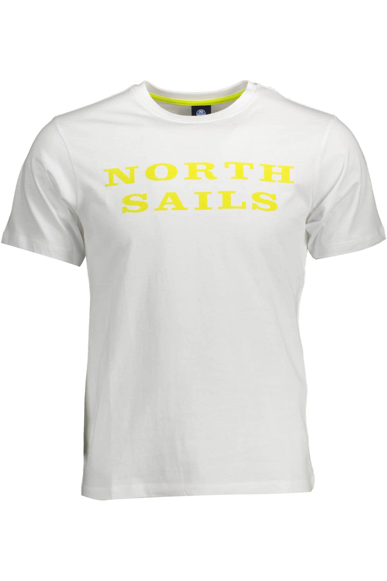 North Sails manga corta t-camisa hombre blanco