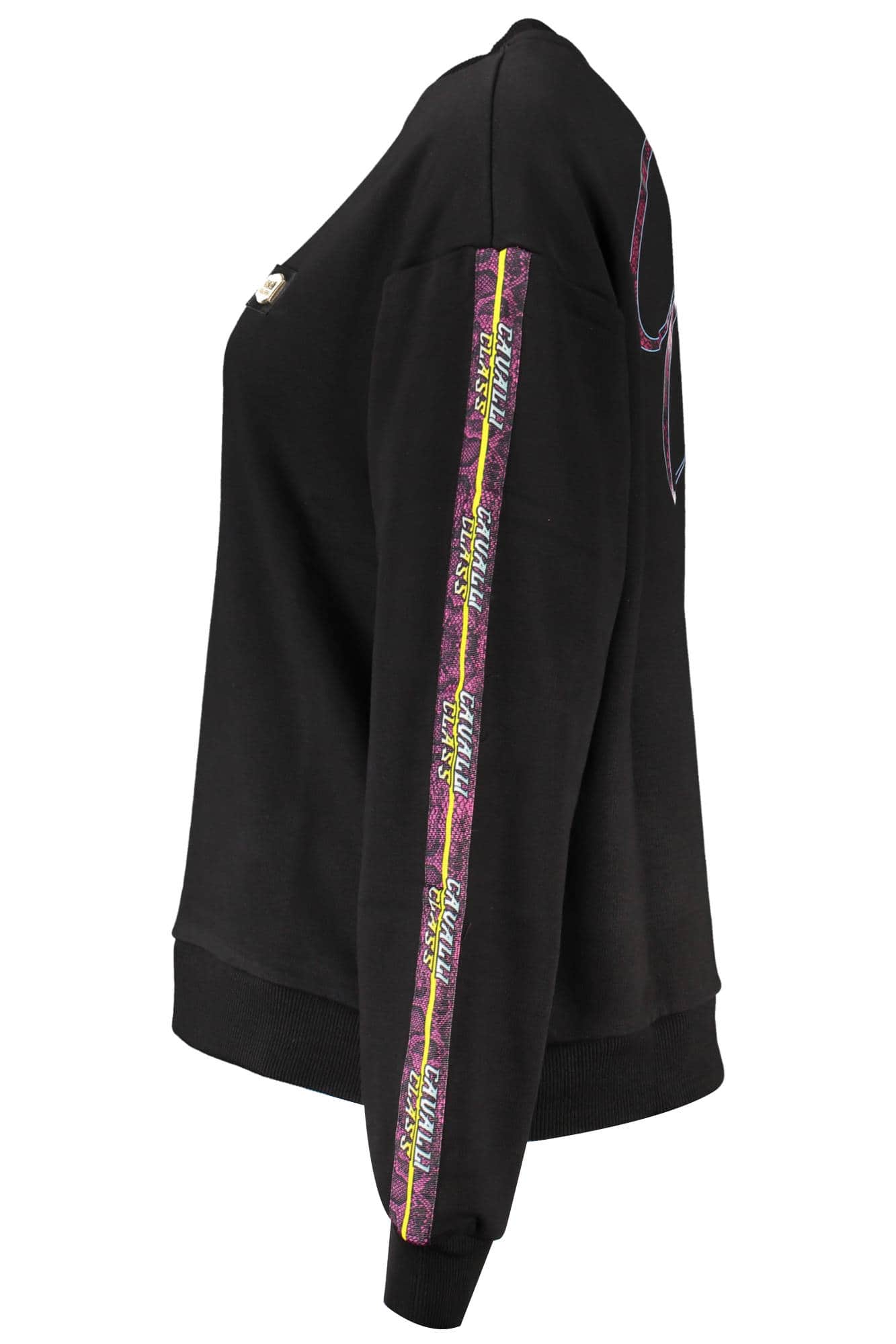 Cavalli Class sudadera sin cremallera mujer negro