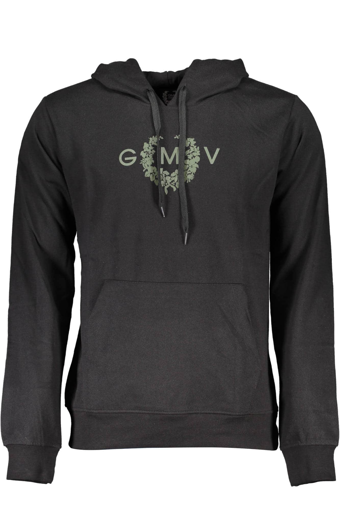 Gian Marco Venturi hombre negro sin cremallera sudadera