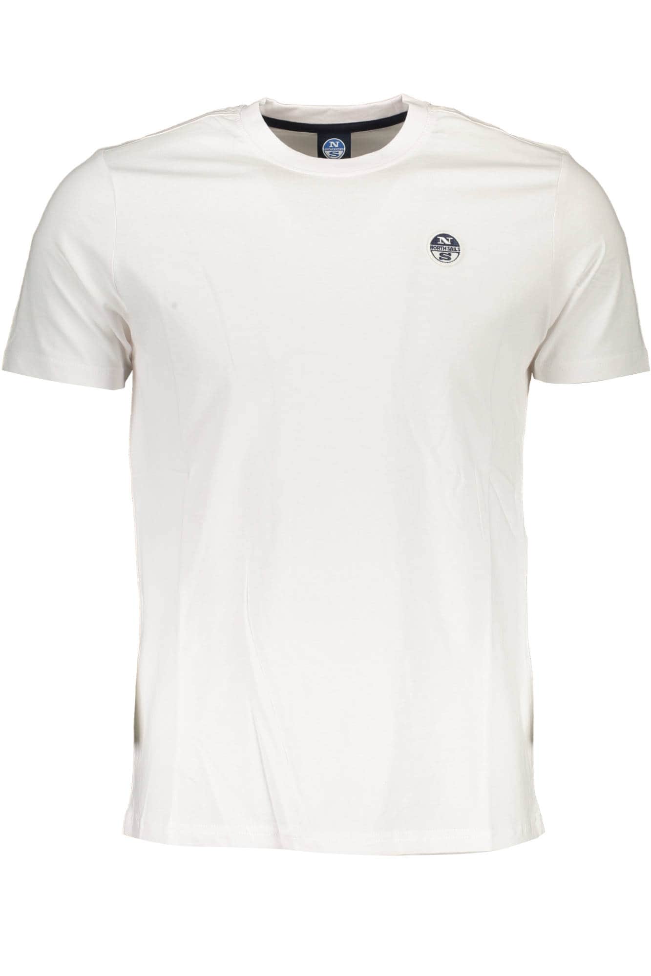 North Sails manga corta t-camisa hombre blanco