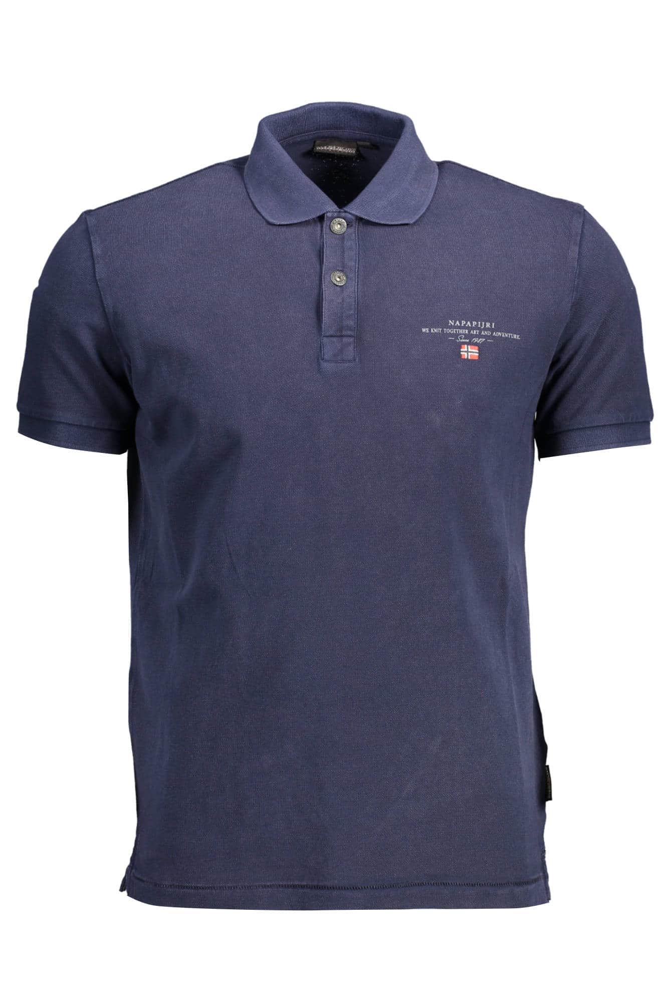 Napapijri polo manga corta hombre azul