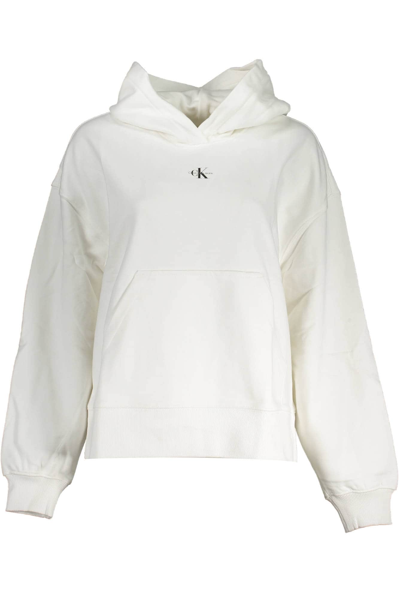 Calvin Klein sudadera sin cremallera mujer blanco