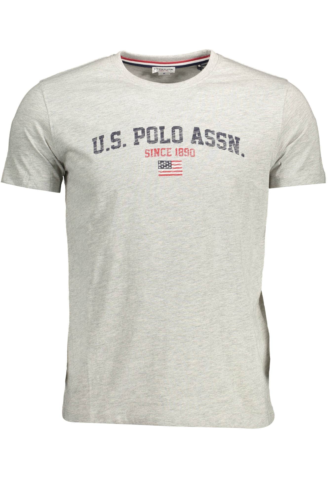 US Polo Assn. hombre manga corta t-camisa, gris