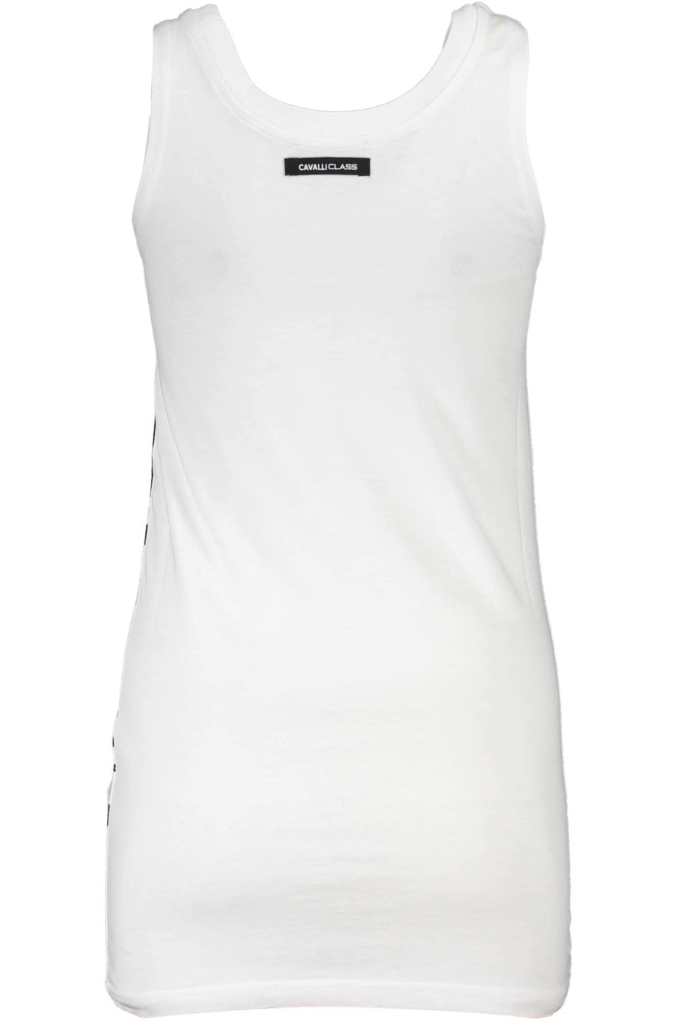 Cavalli Class mujer camiseta de tirantes blanco