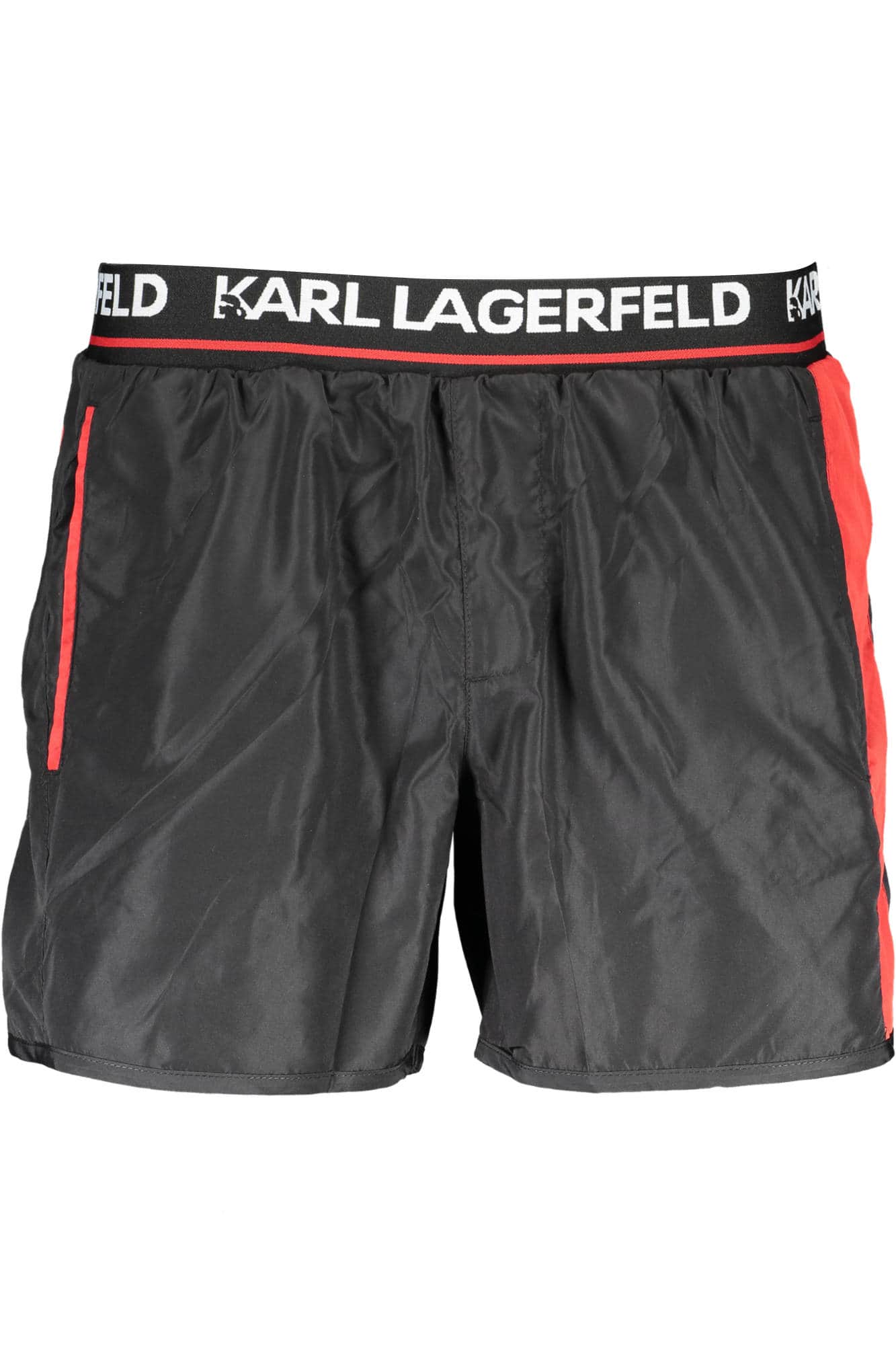 Karl Lagerfeld ropa de baño bañador negro hombre bottom