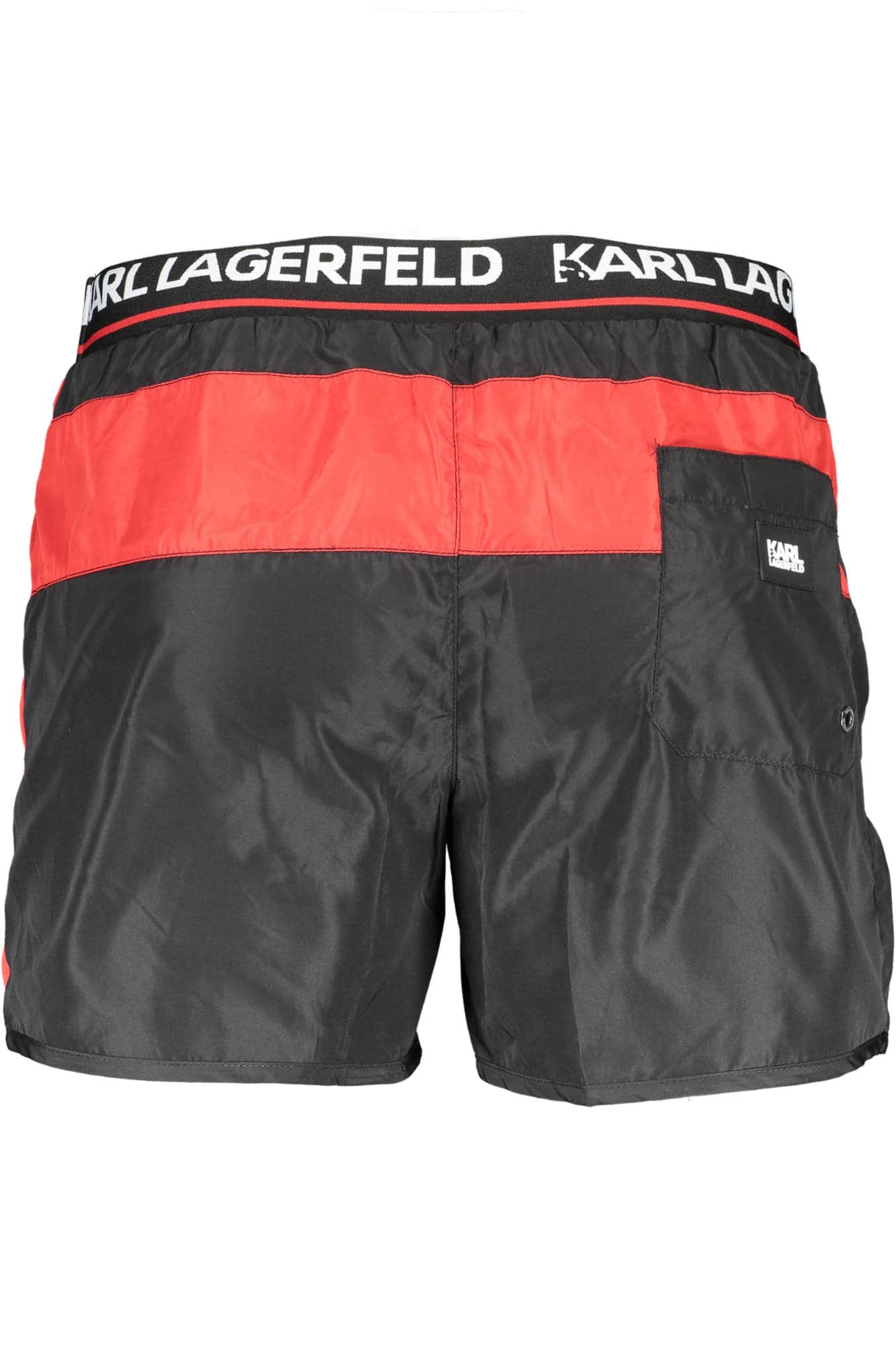 Karl Lagerfeld ropa de baño bañador negro hombre bottom
