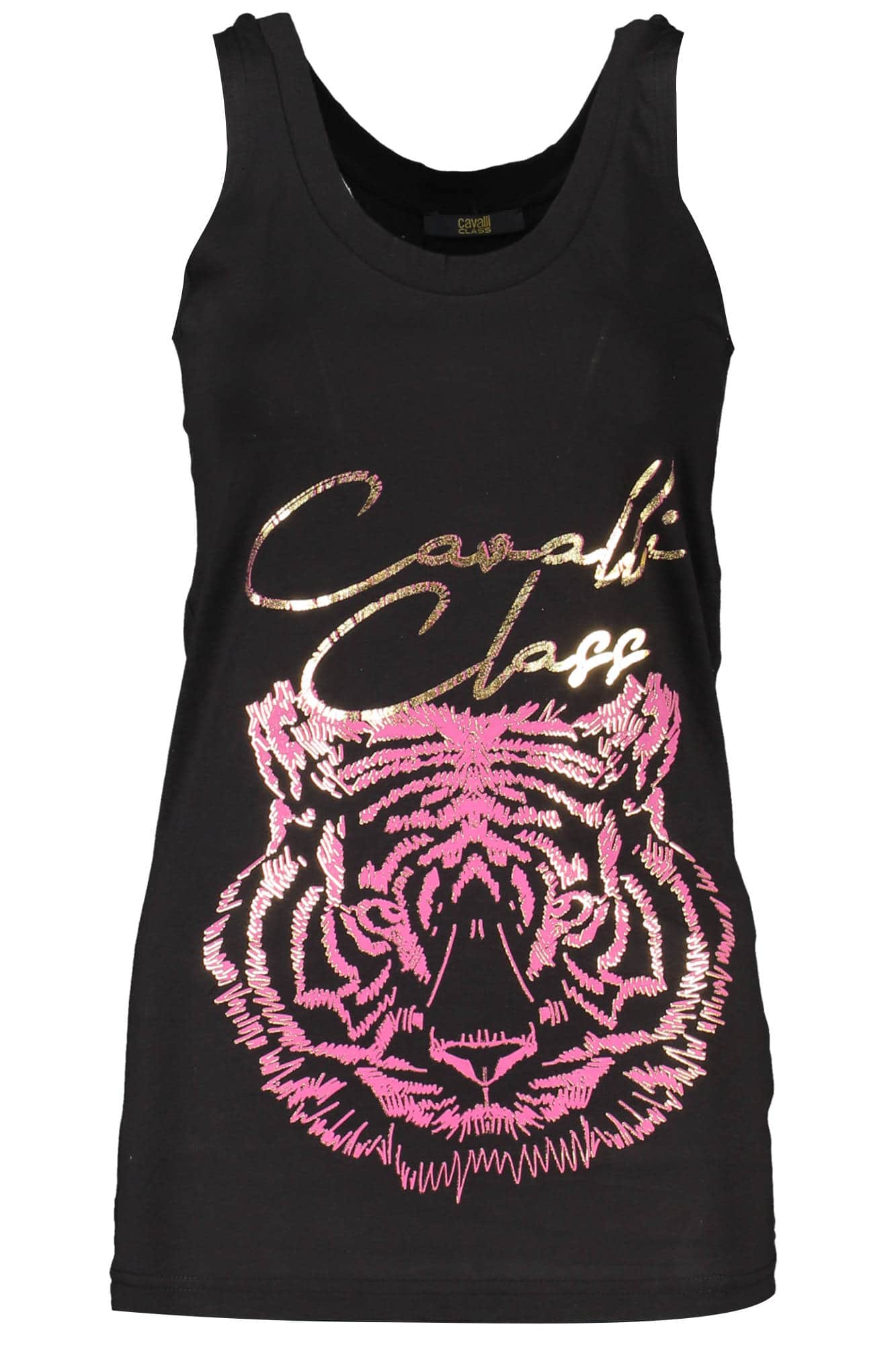 Cavalli Class mujer camiseta de tirantes negro