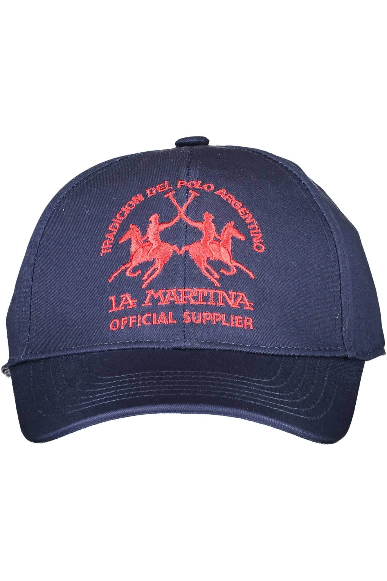 La Martina azul hombre sombrero