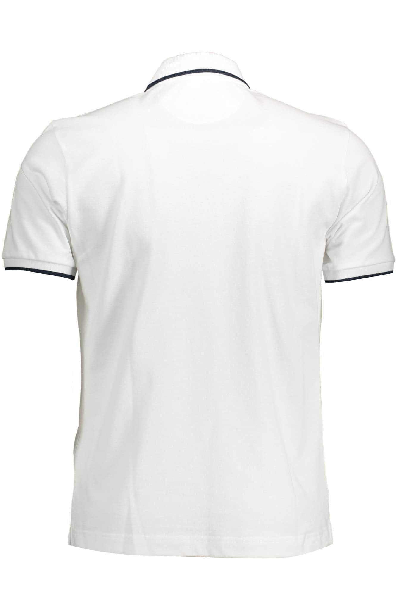La Martina hombre manga corta polo blanco