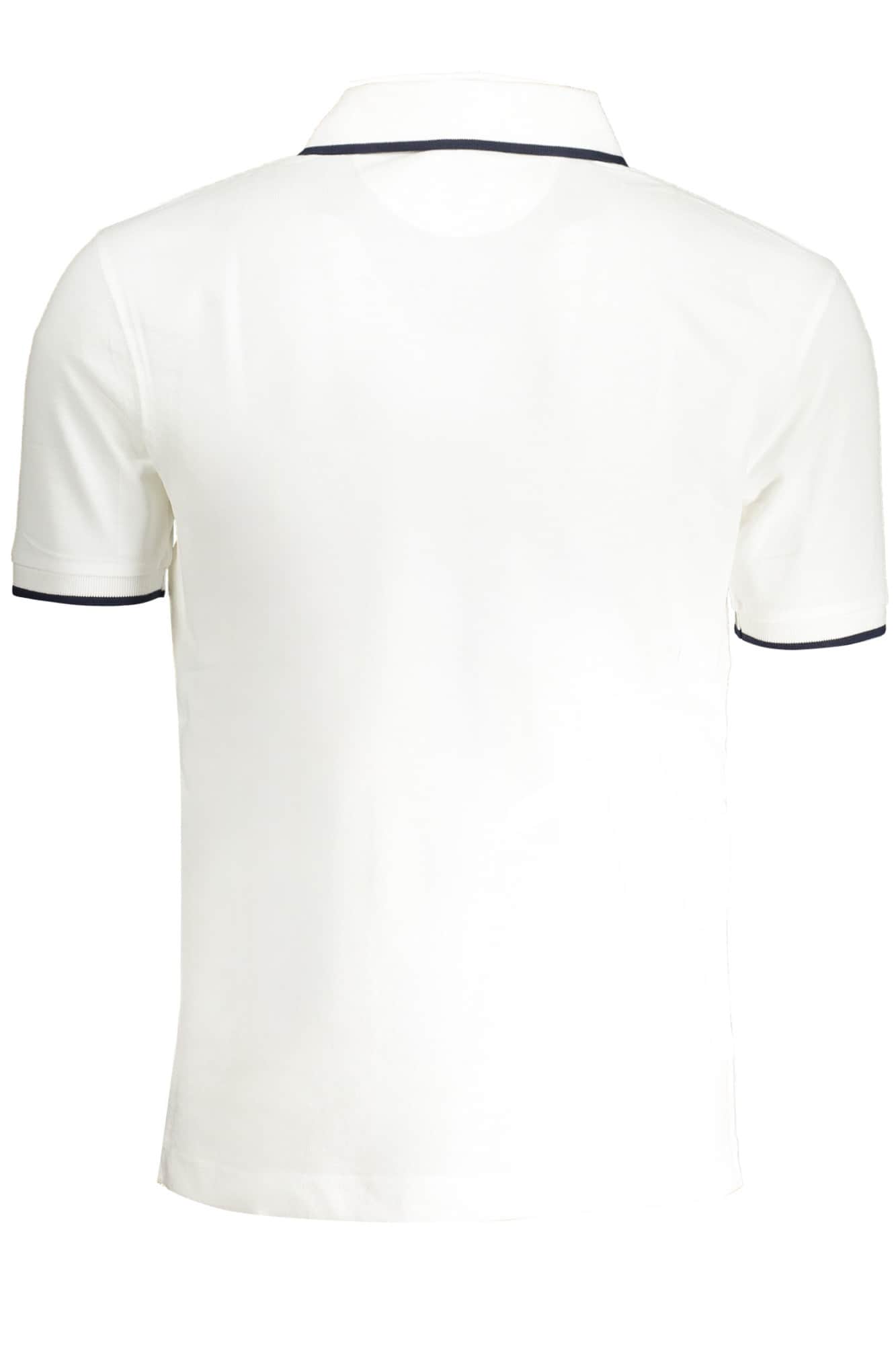 La Martina hombre manga corta polo blanco