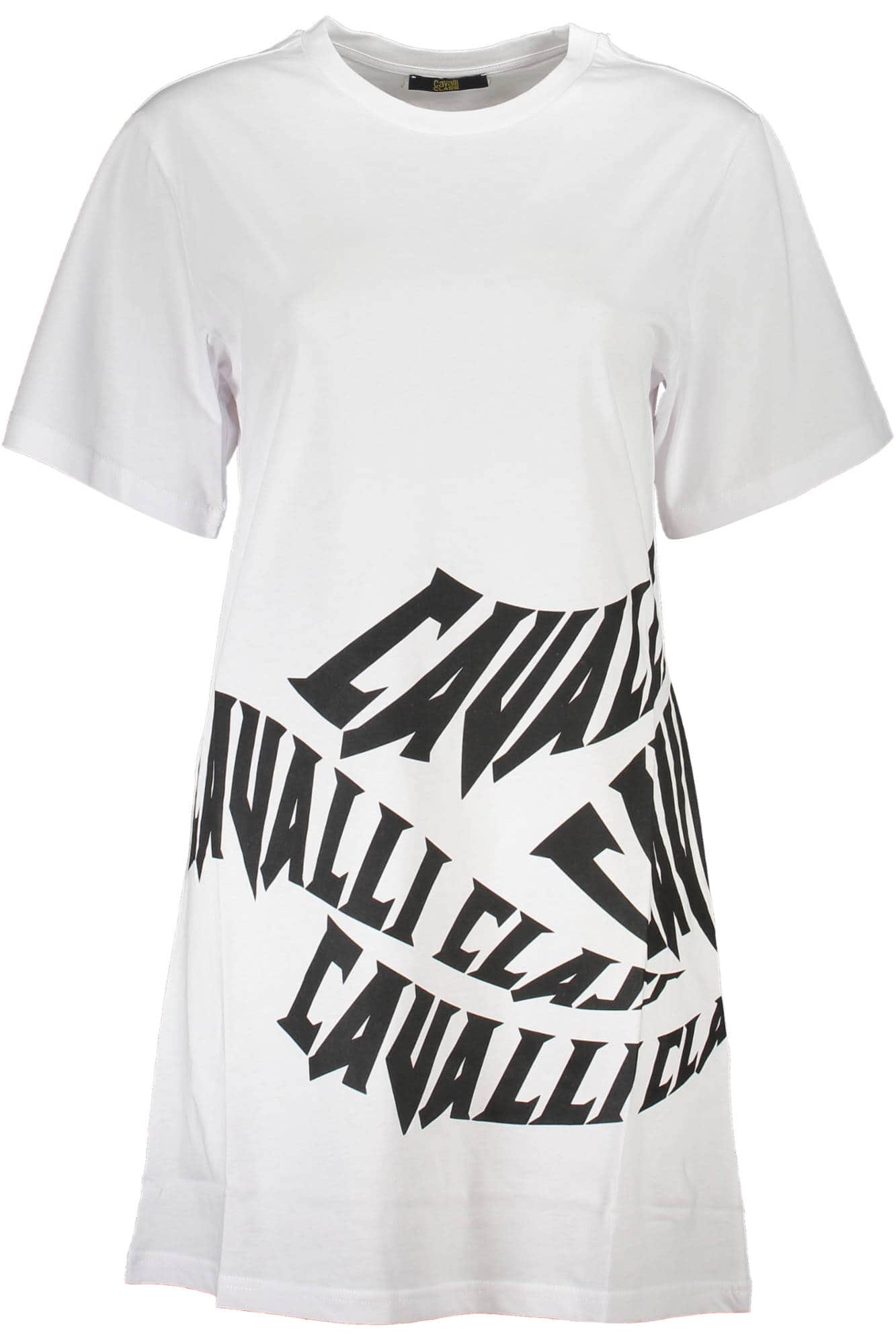 Cavalli Class corto vestido mujer blanco