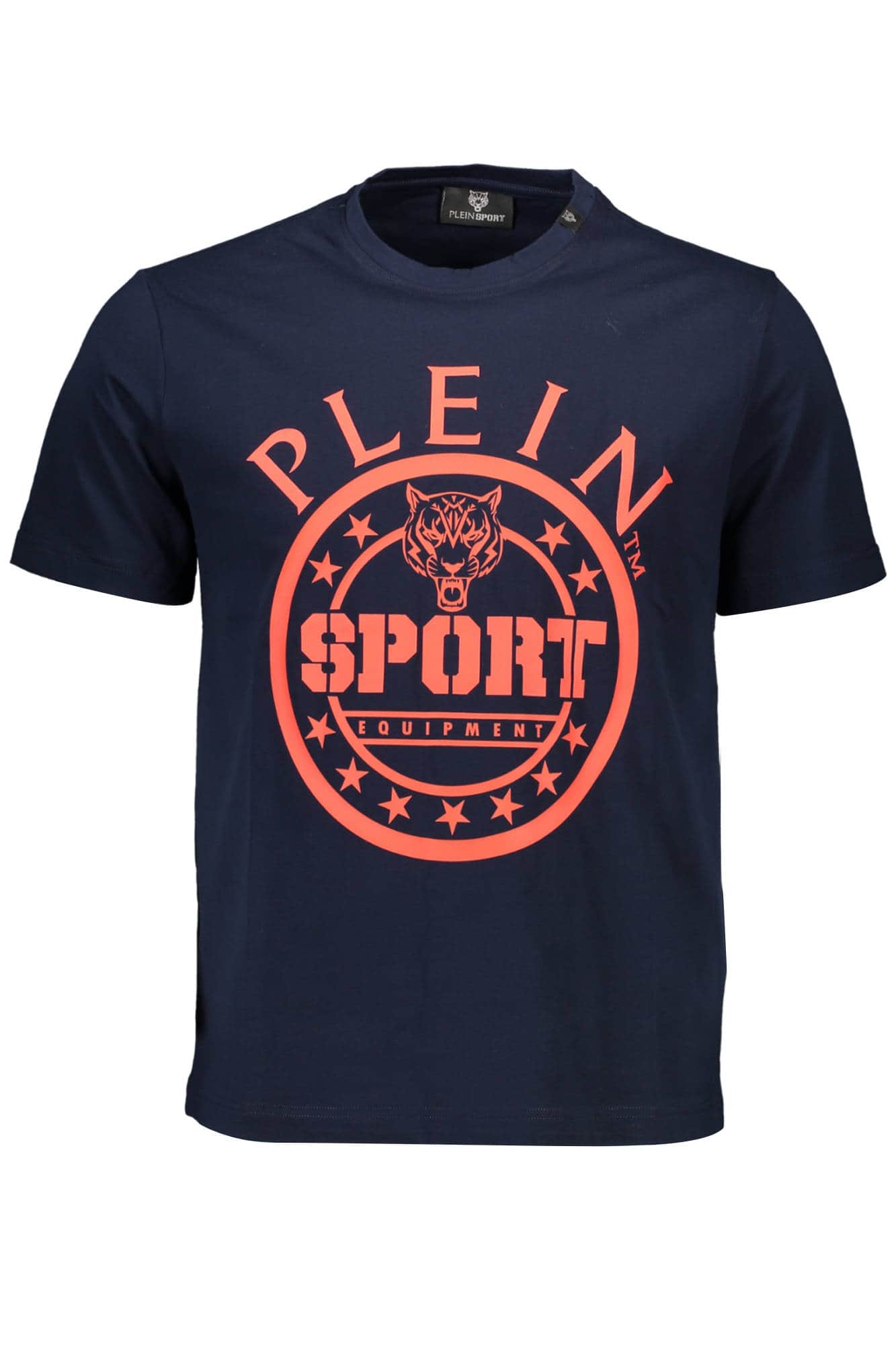 Plein Sport manga corta t-camisa hombre azul