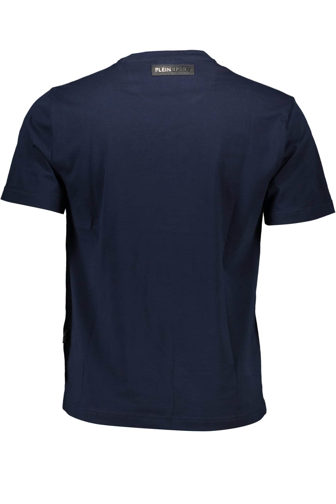 Plein Sport manga corta t-camisa hombre azul