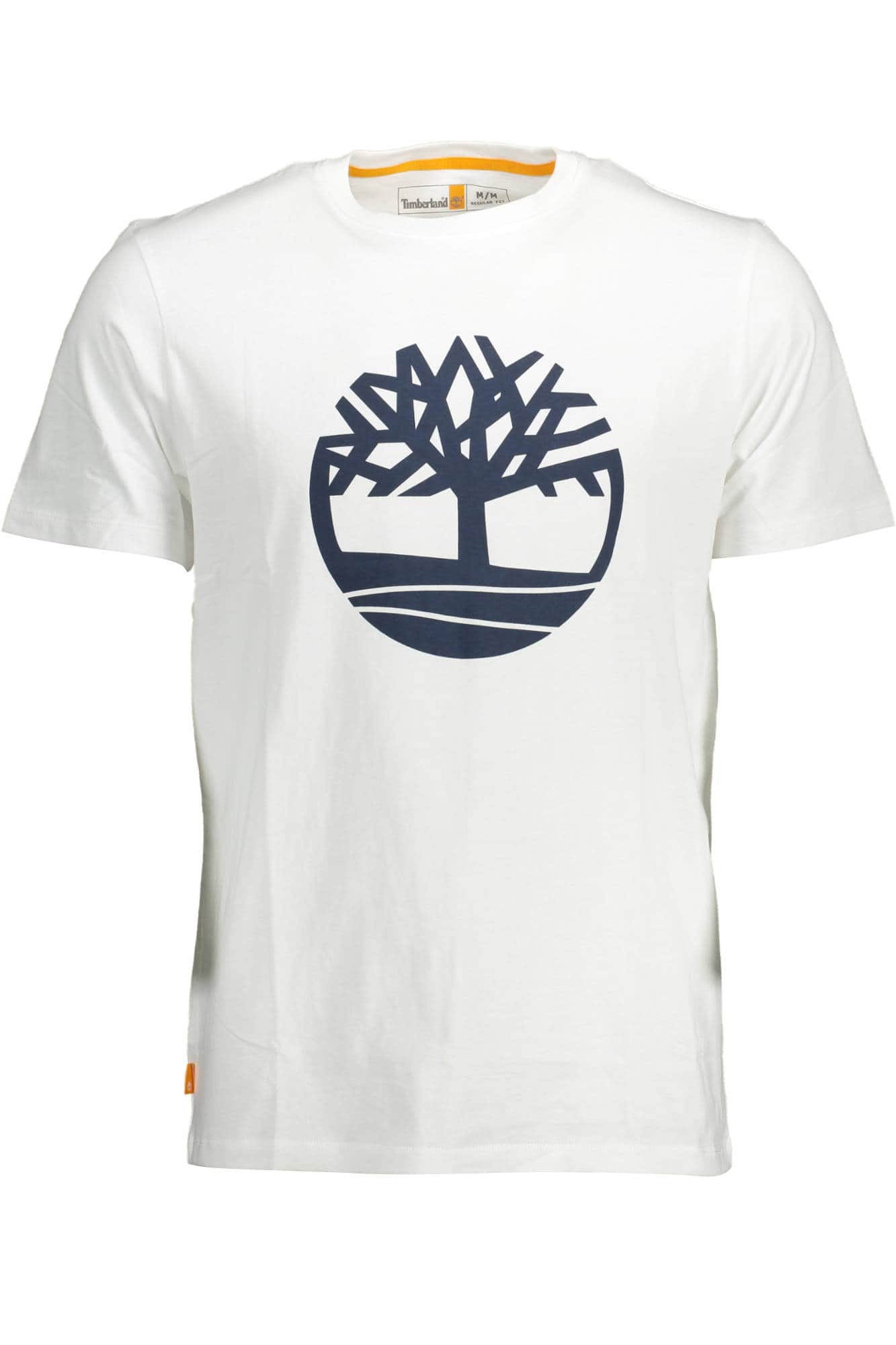 Timberland manga corta t-camisa hombre blanco